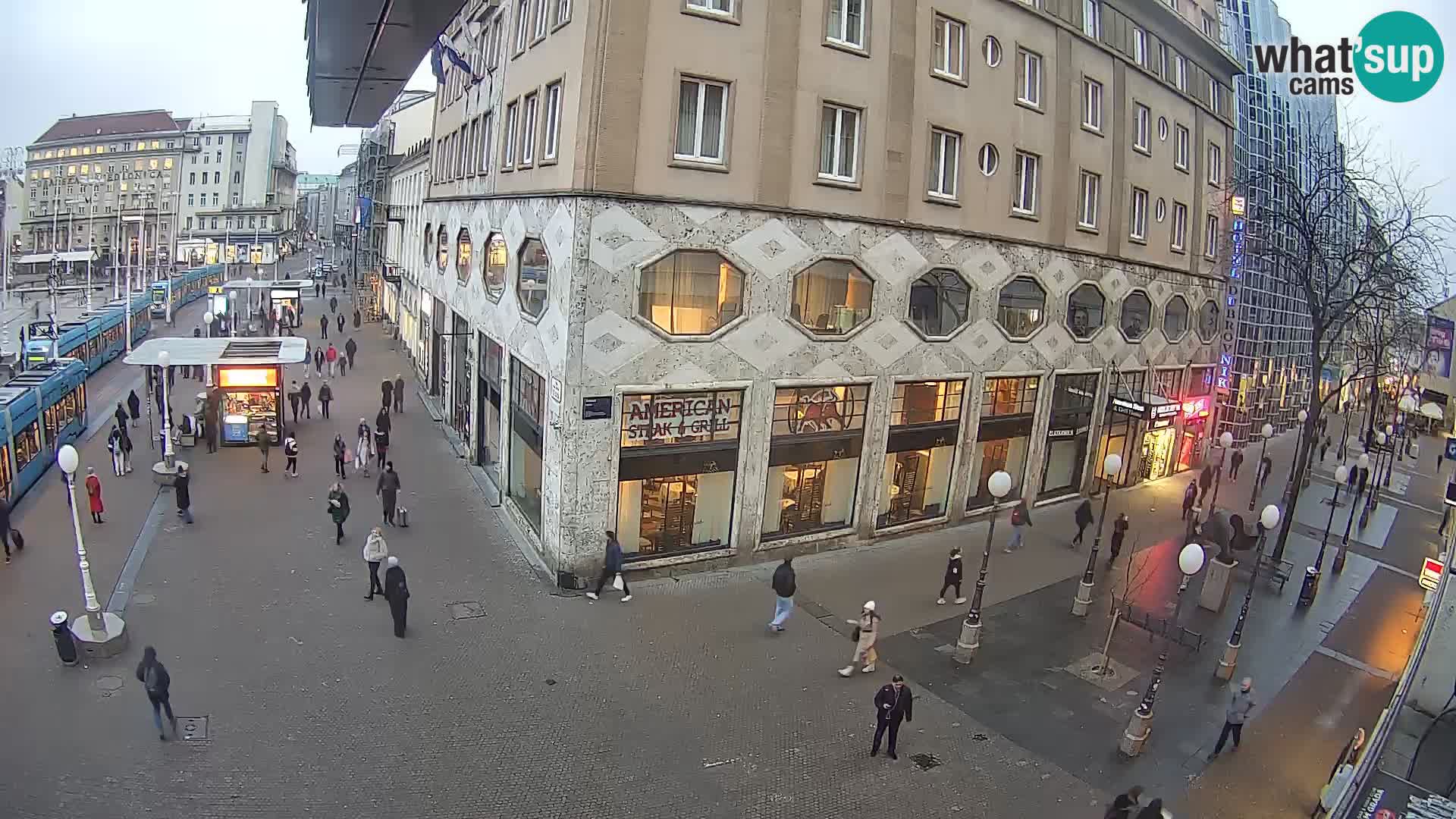 Zagreb live cam Bana Jelačića