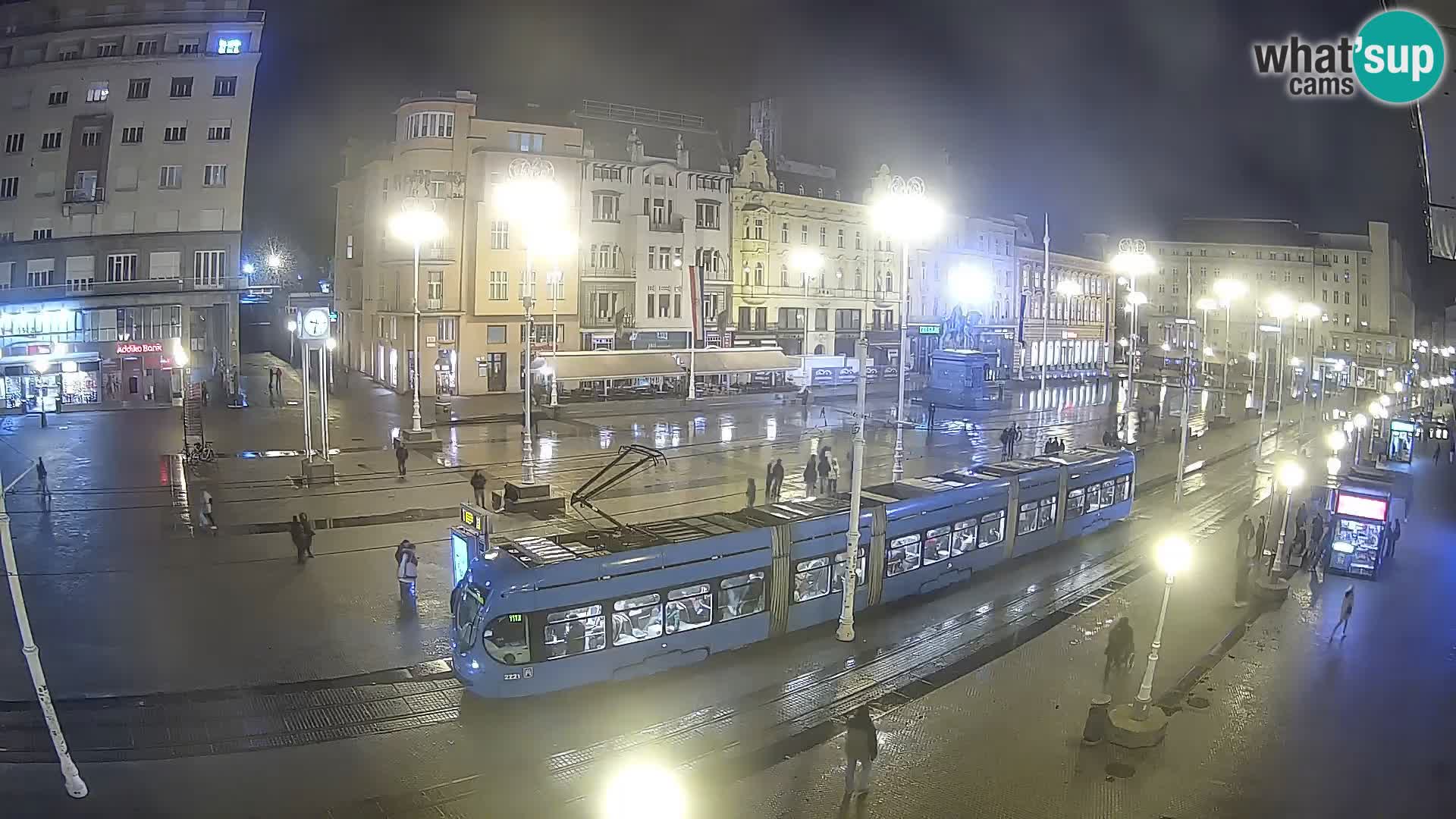 Live Cam Zagreb Ban Jelačić place | Croatie