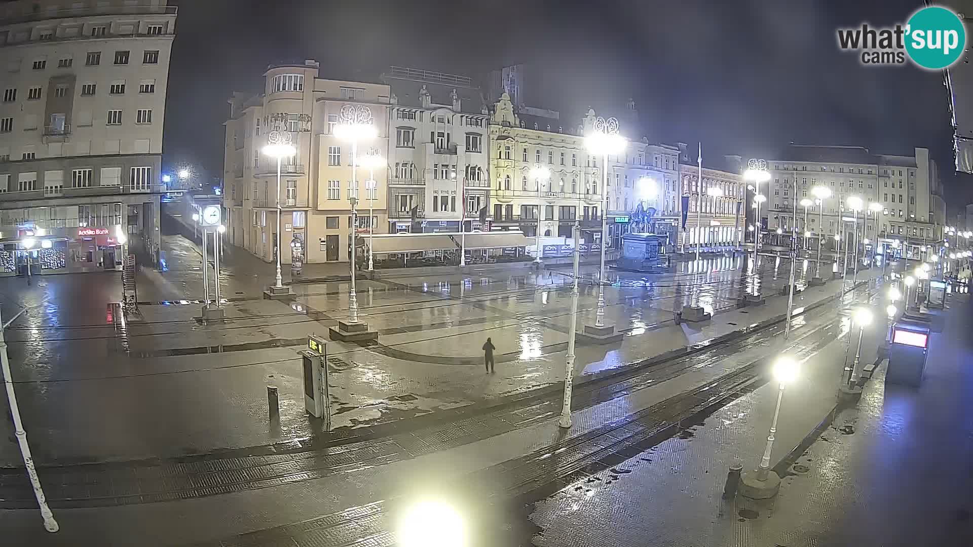 Webcam Zagabria Ban Jelacic piazza | Croazia