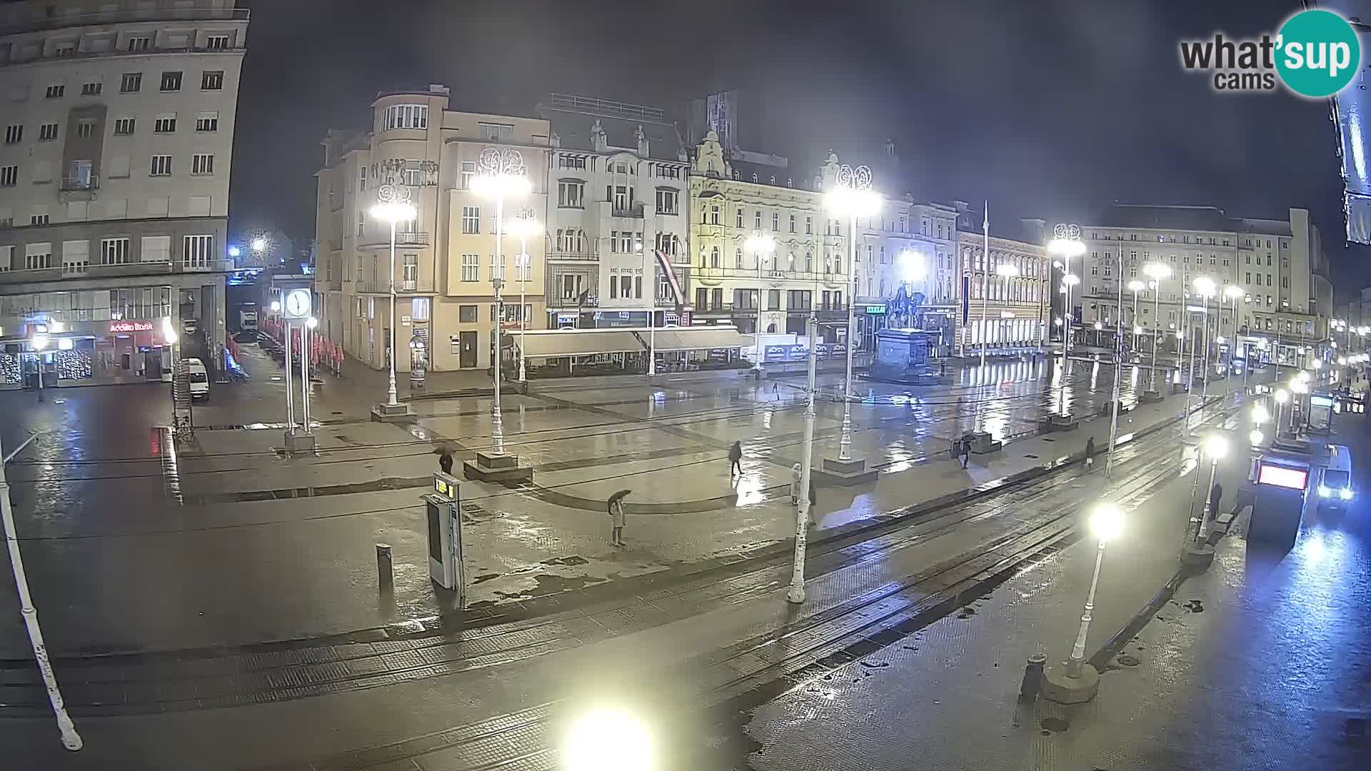 Webcam Zagabria Ban Jelacic piazza | Croazia