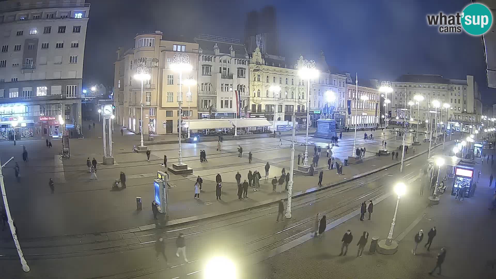 Zagabria – piazza Ban Jelačić