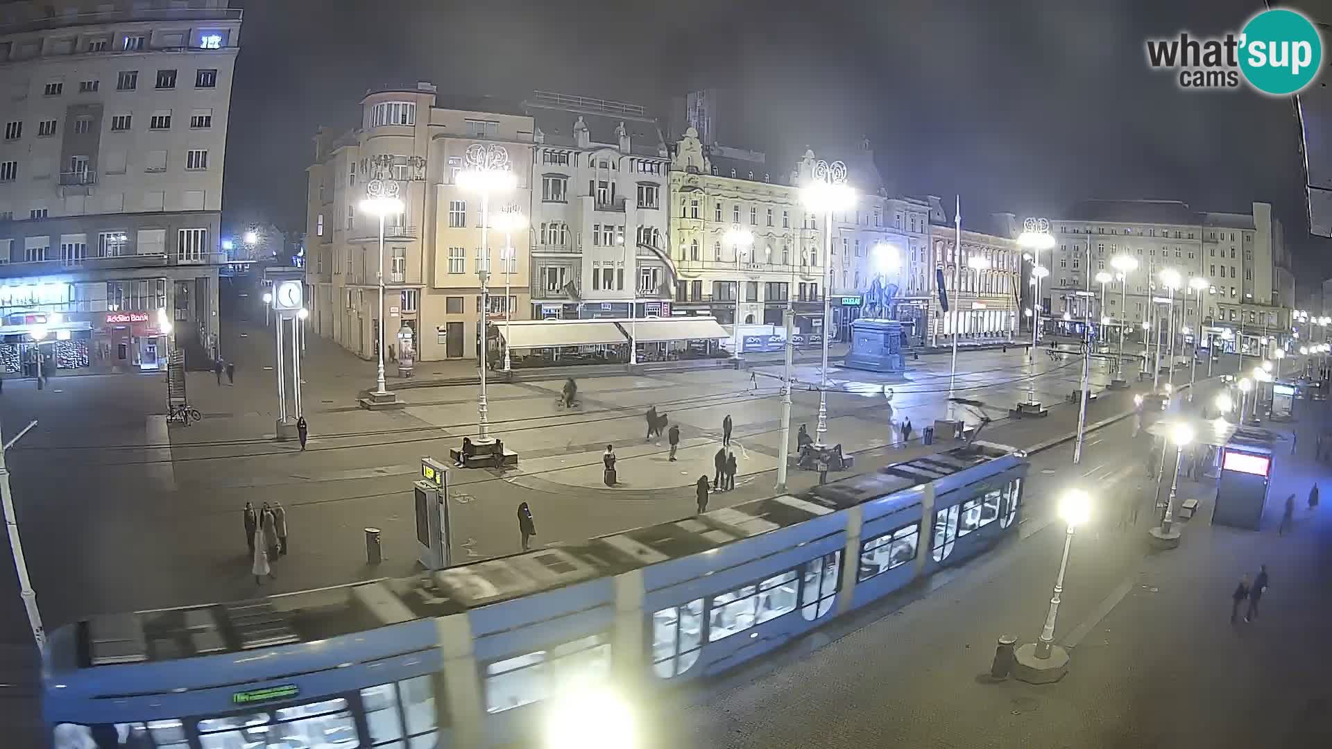 Zagreb live cam Bana Jelačića