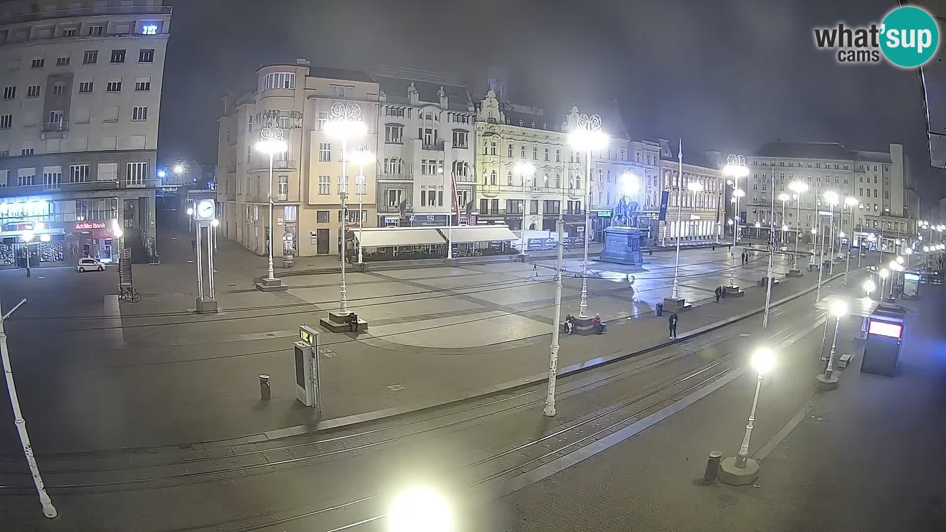 Zagreb live cam Bana Jelačića