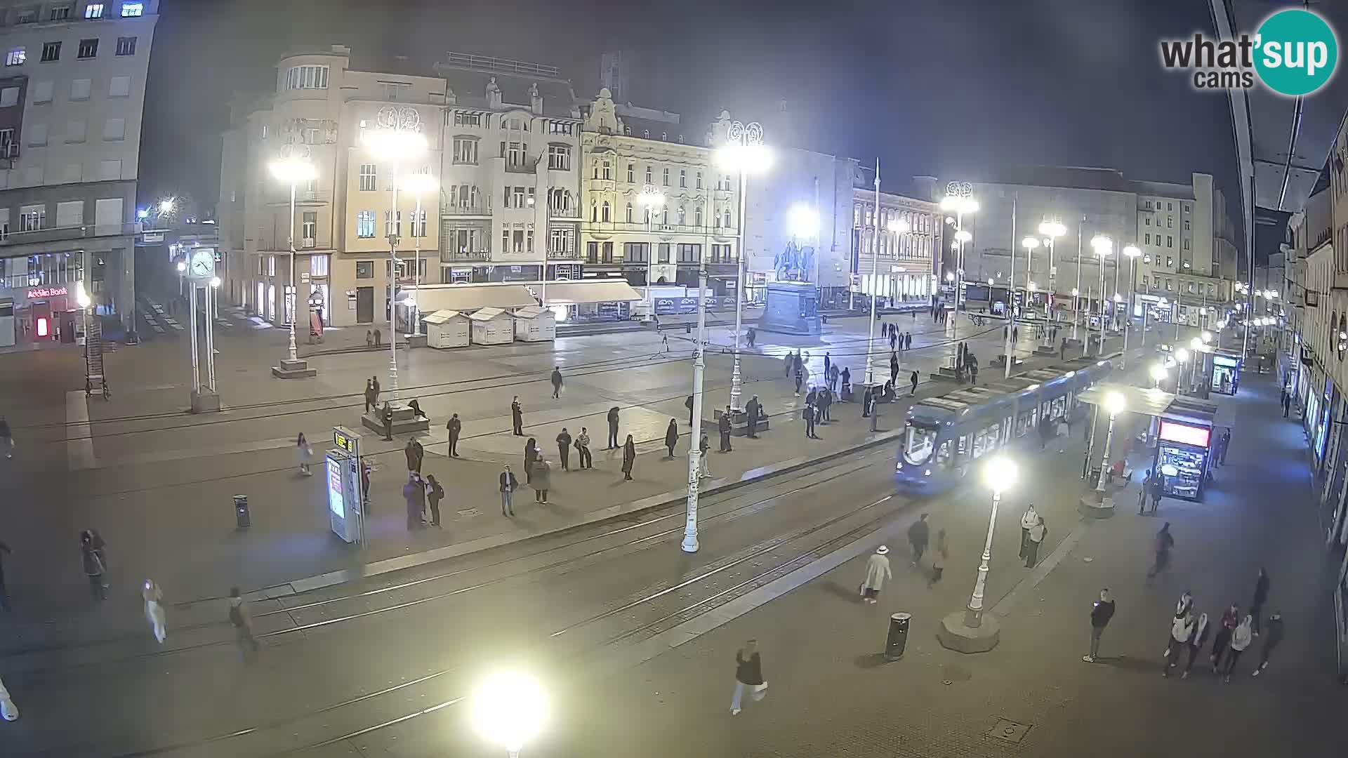 Zagreb live cam Bana Jelačića