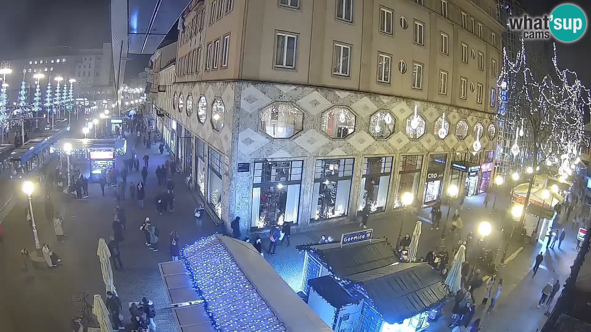 Webcam Zagabria Ban Jelacic piazza | Croazia