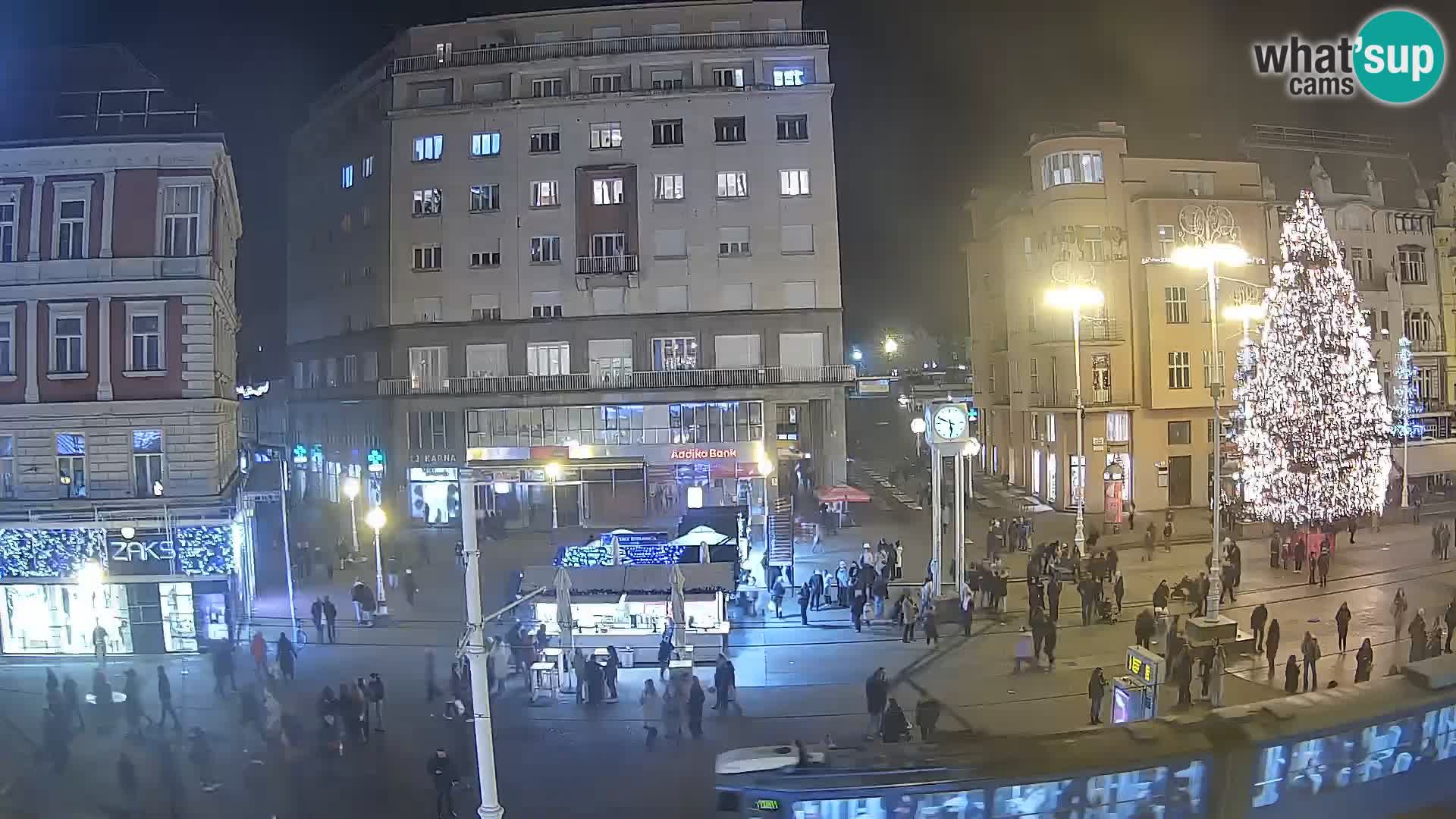 Zagreb live cam Bana Jelačića