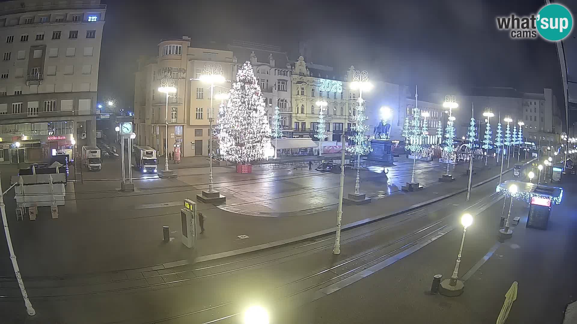 Zagreb live cam Bana Jelačića