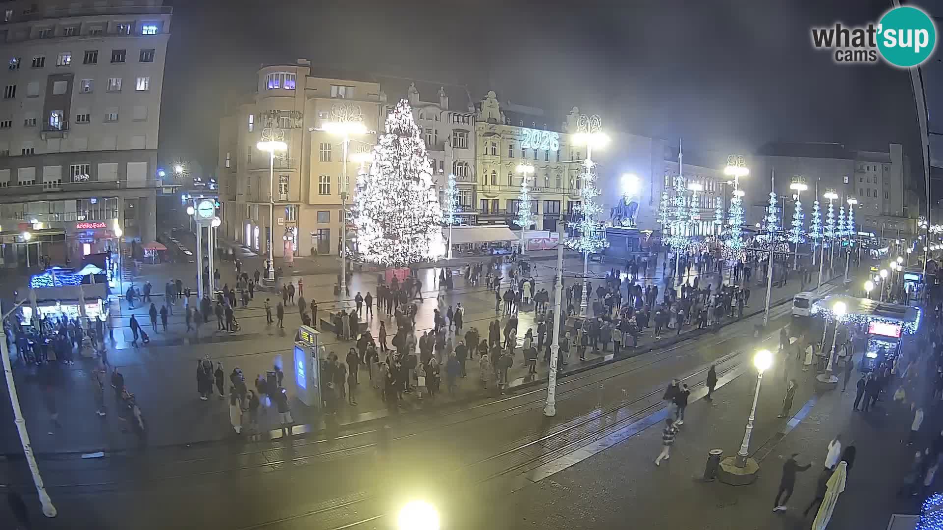 Zagreb live cam Bana Jelačića