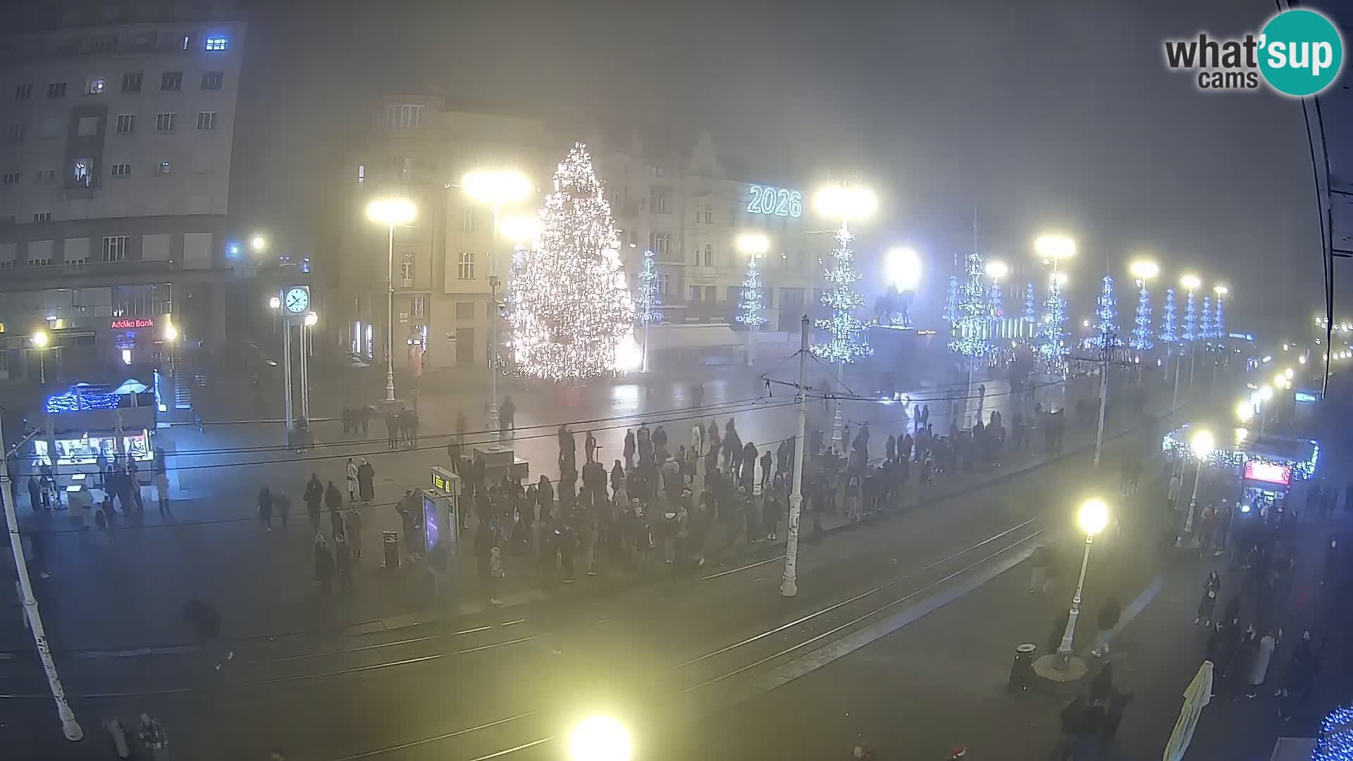 Live Cam Zagreb Ban Jelačić place | Croatie