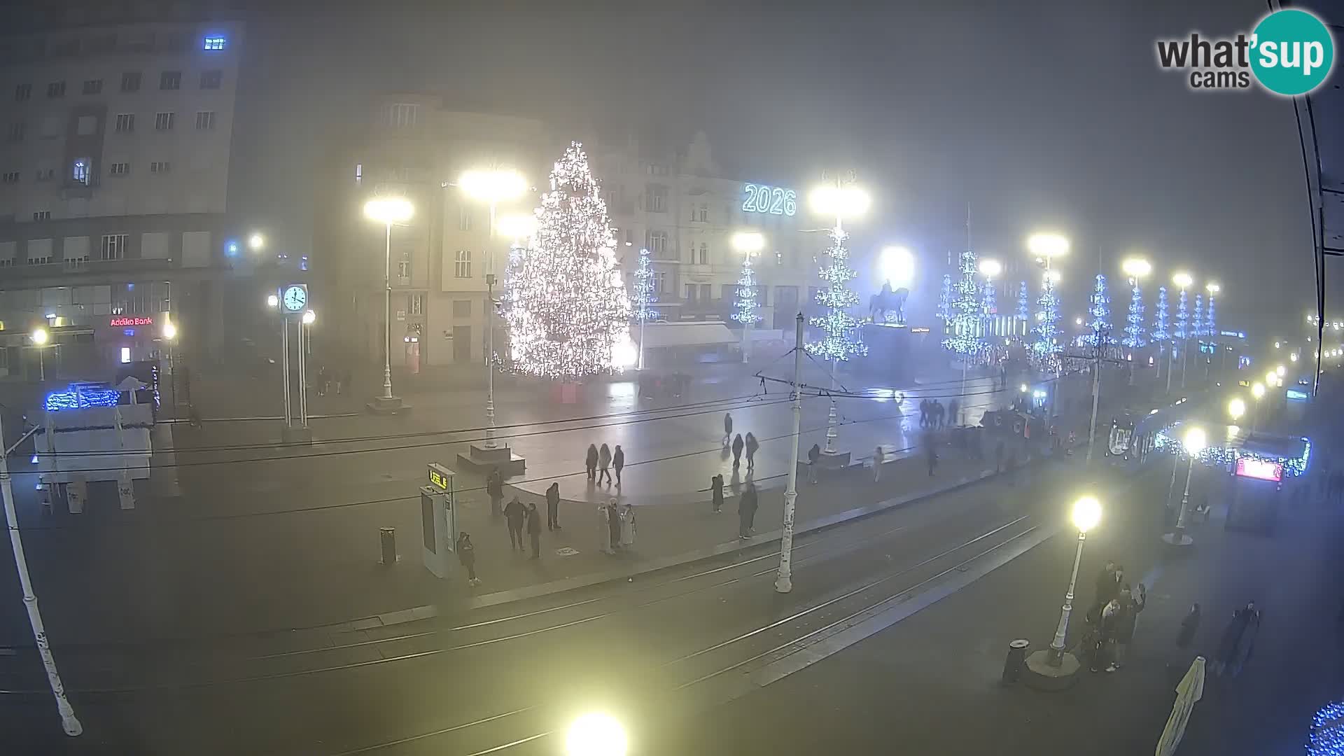 Spletna kamera Zagreb Ban Jelačić