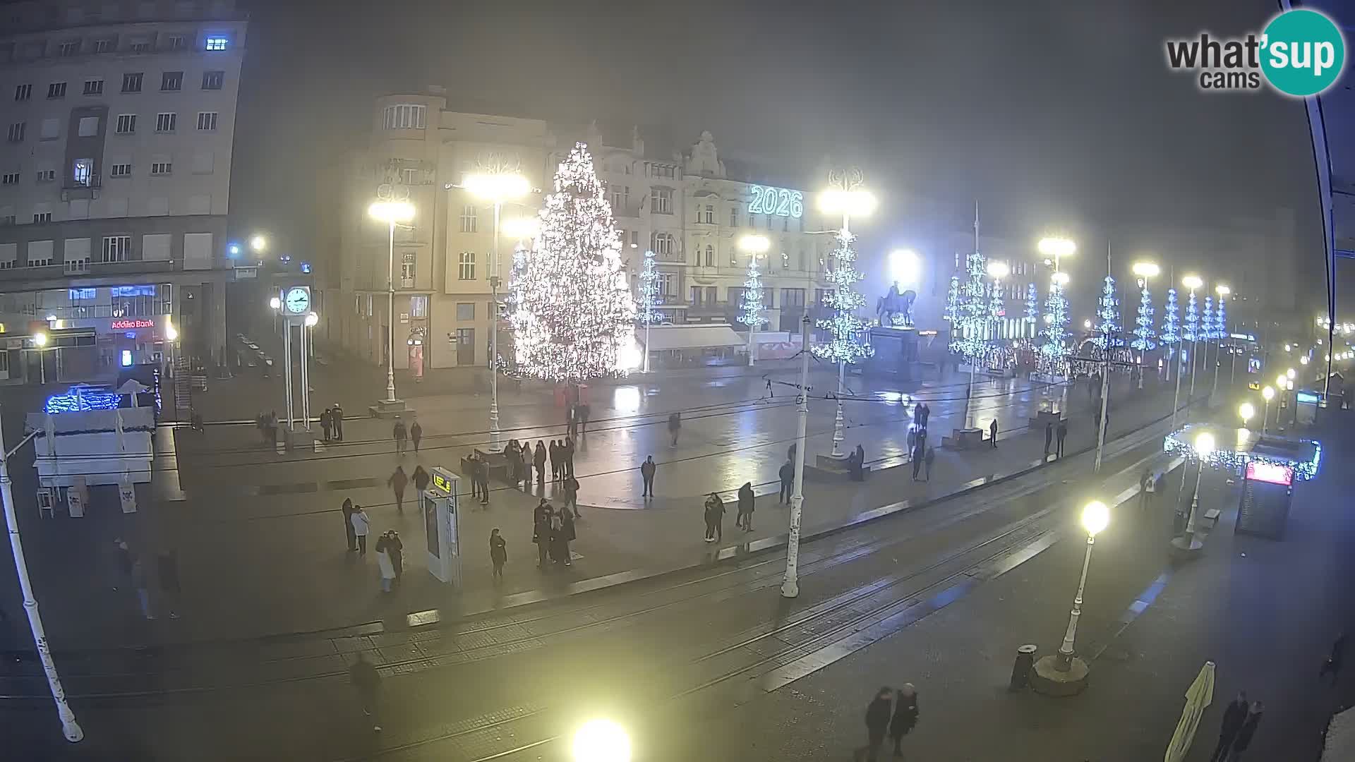 Spletna kamera Zagreb Ban Jelačić