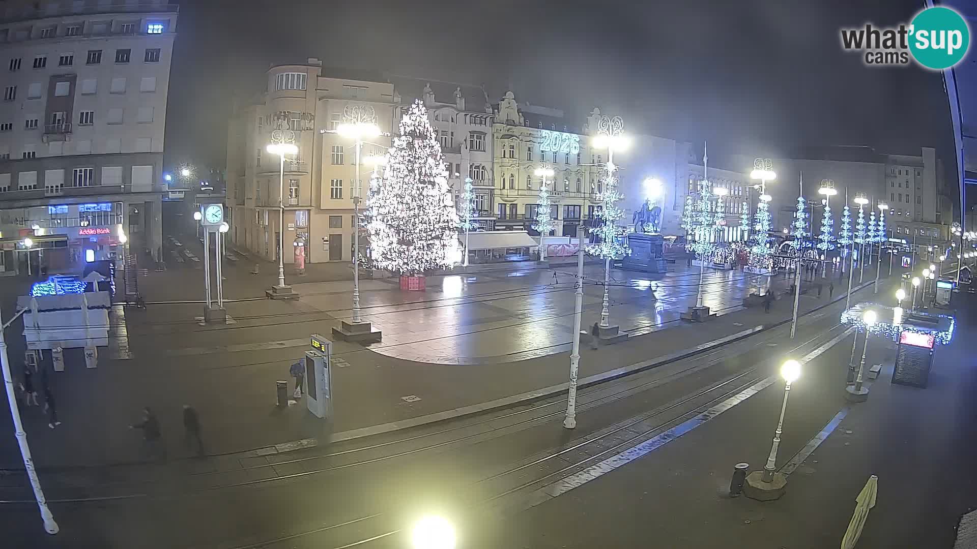 Webcam Zagabria Ban Jelacic piazza | Croazia