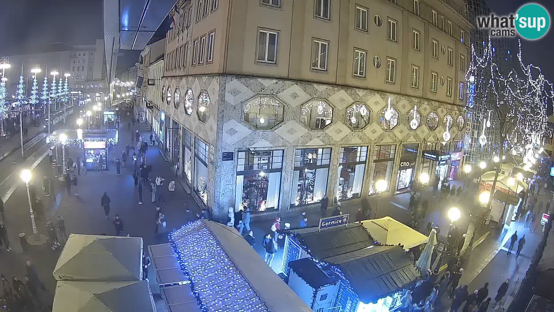 Zagreb live cam Bana Jelačića