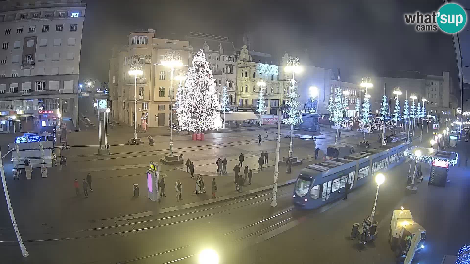 Zagreb live cam Bana Jelačića