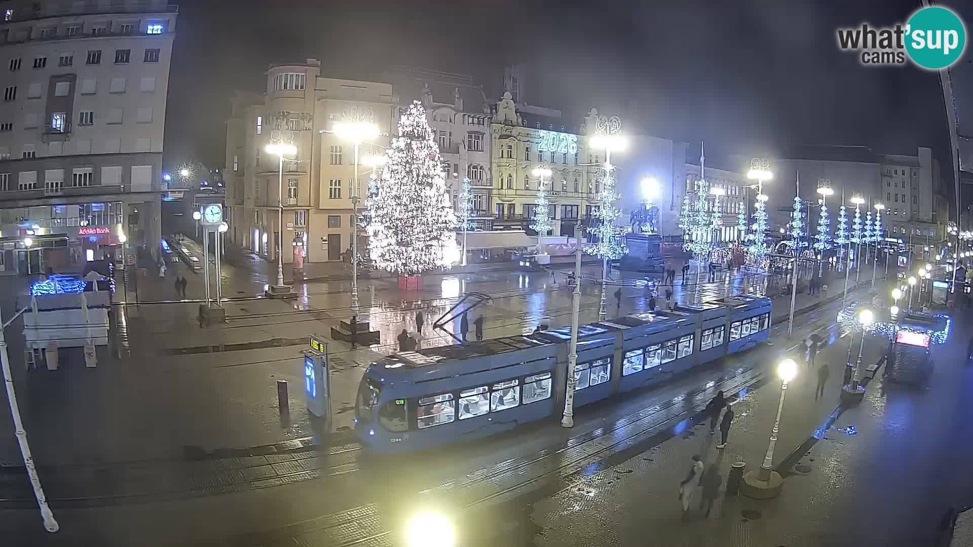 Zagreb live cam Bana Jelačića