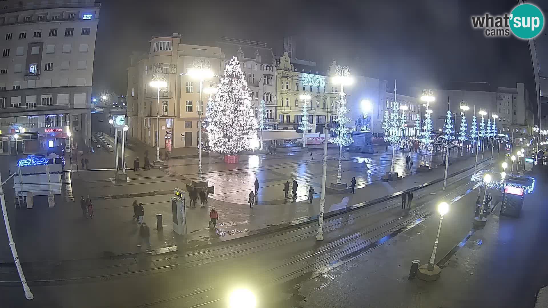 Zagreb live cam Bana Jelačića