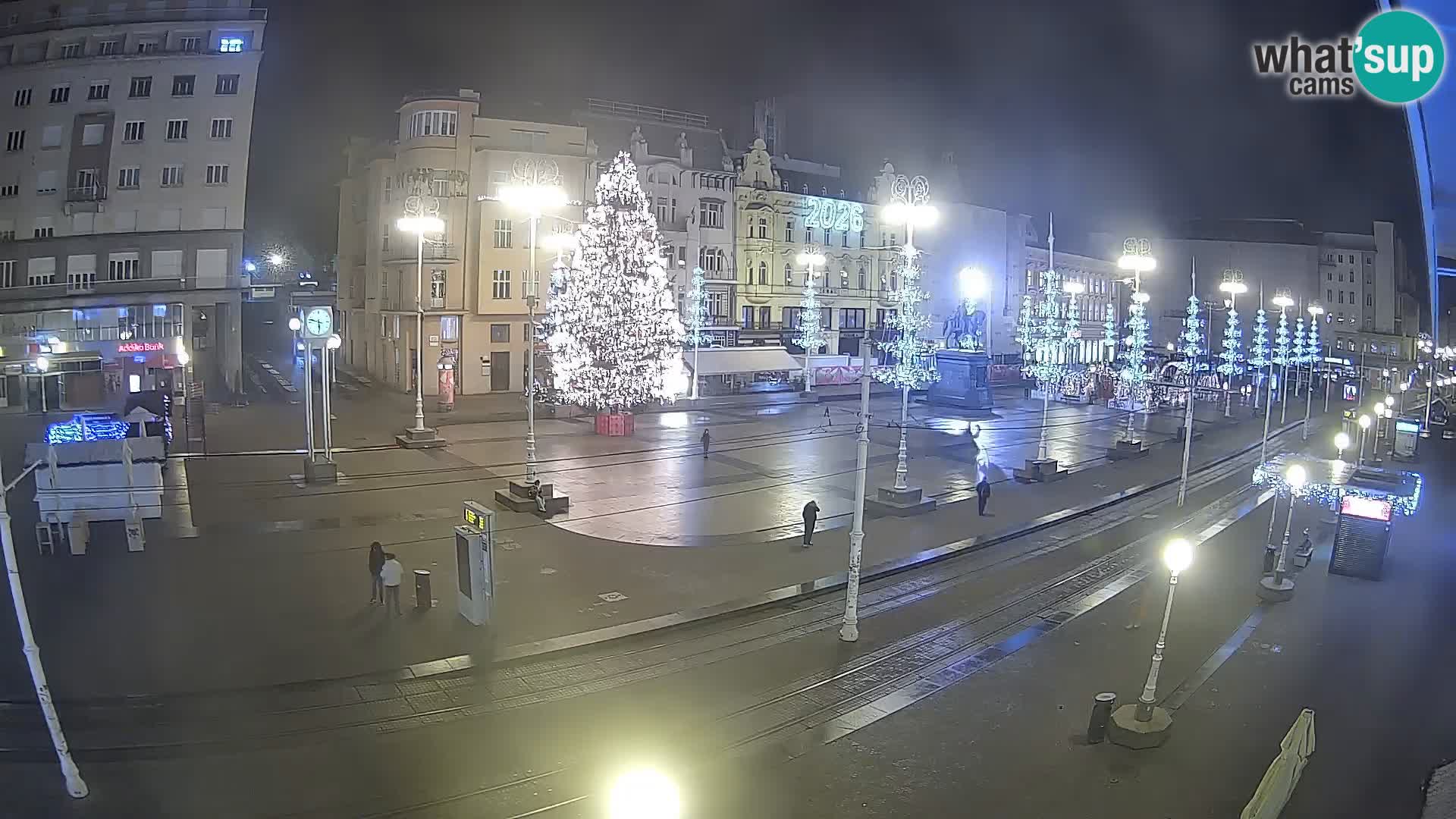 Spletna kamera Zagreb Ban Jelačić