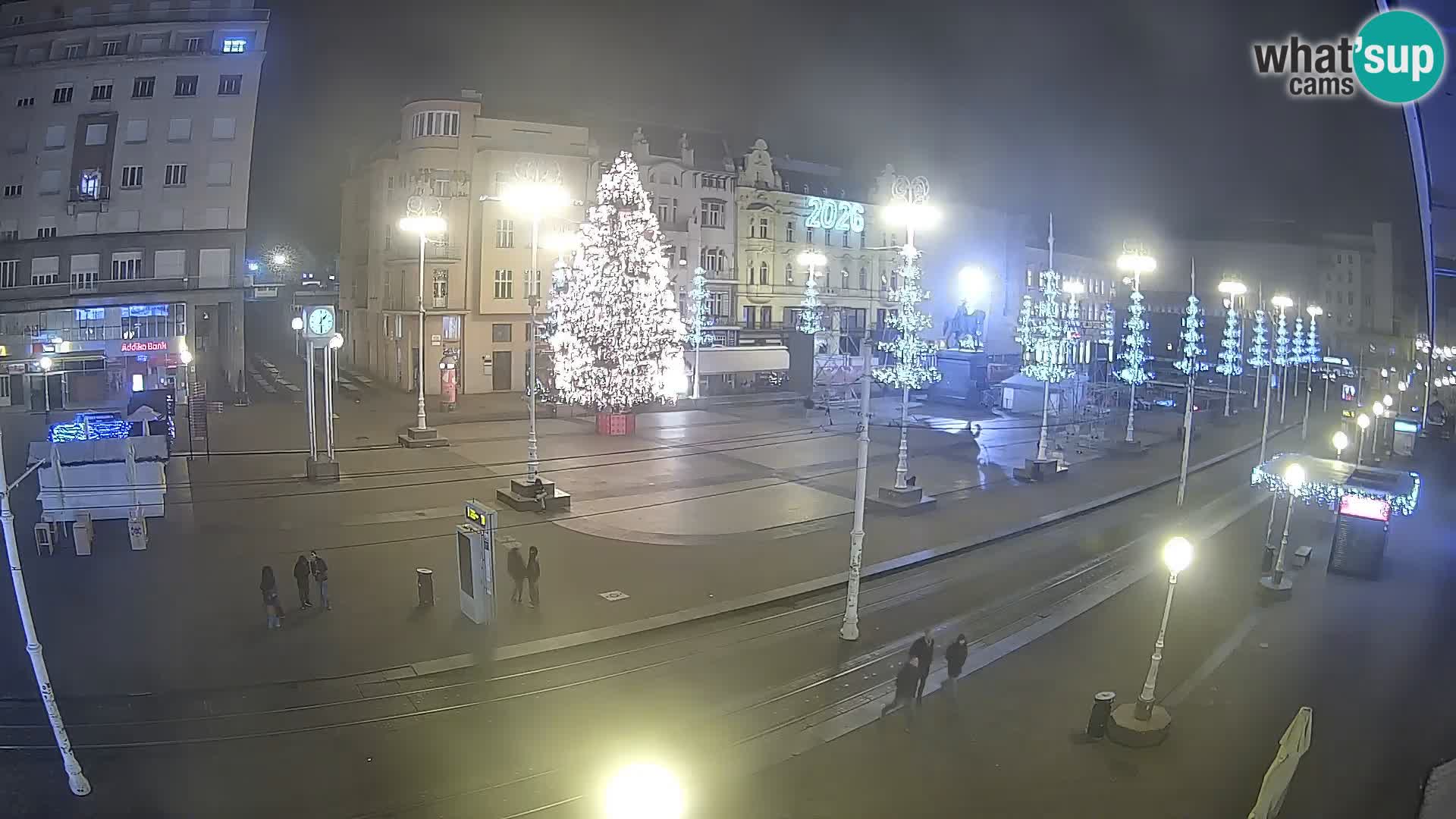 Zagreb live cam Bana Jelačića