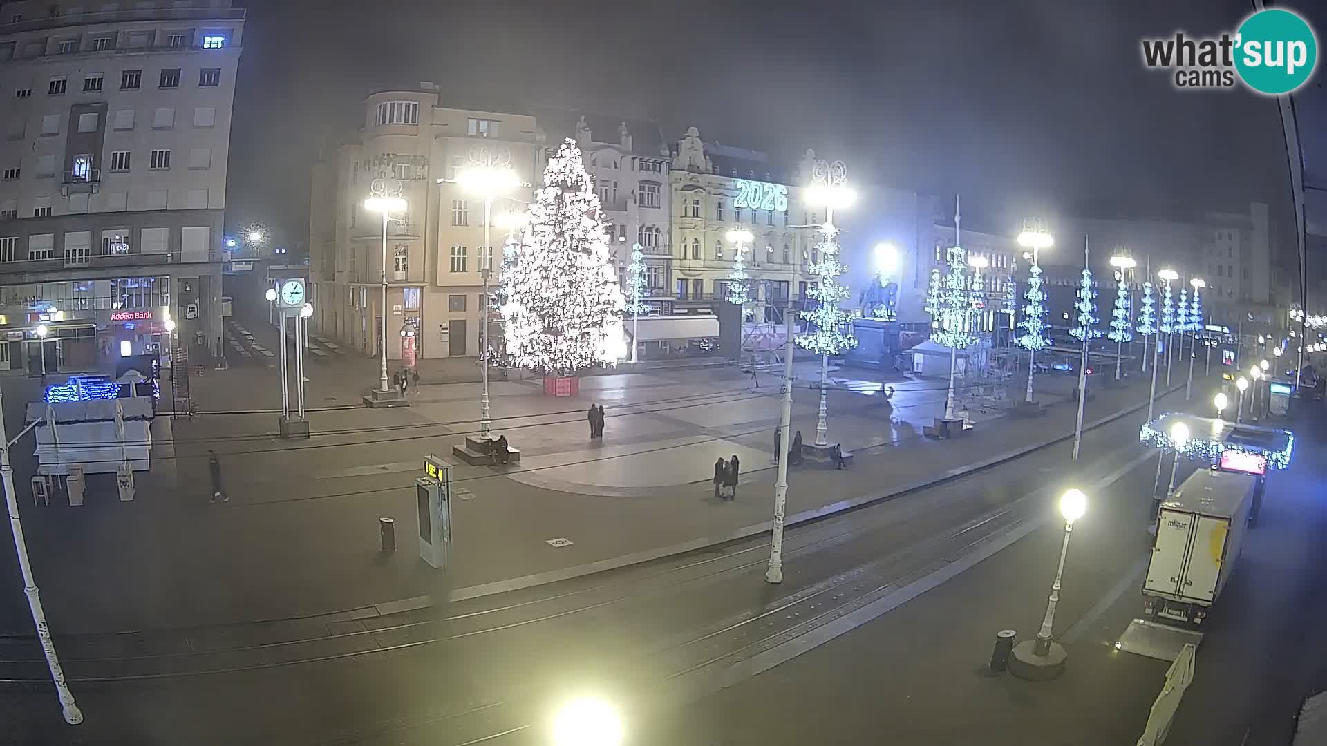 Zagreb live cam Bana Jelačića