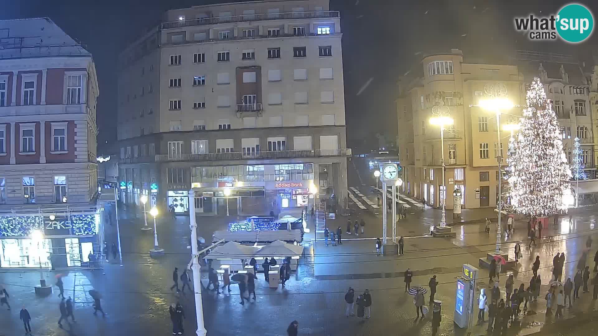 Webcam Zagabria Ban Jelacic piazza | Croazia