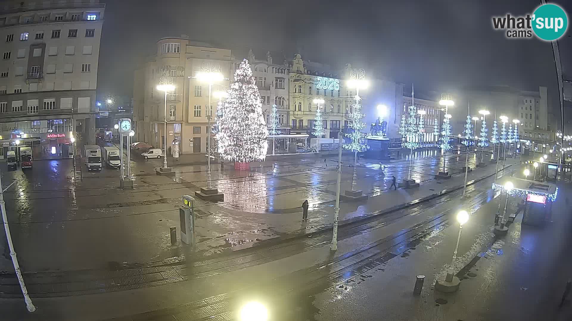 Spletna kamera Zagreb Ban Jelačić