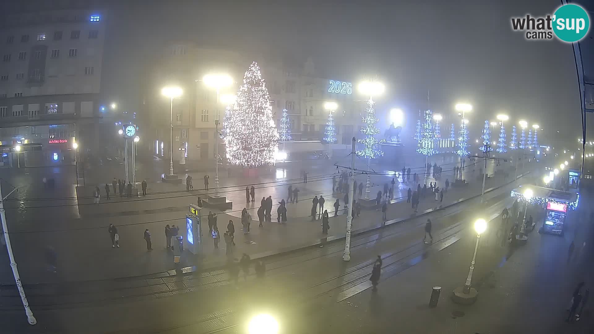 Webcam Zagabria Ban Jelacic piazza | Croazia