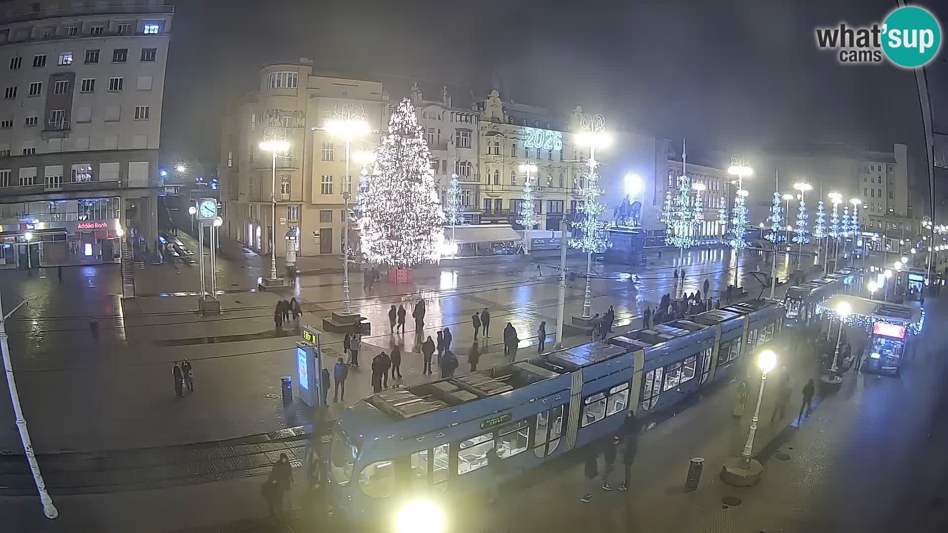 Zagreb -Trg Bana Jelačića