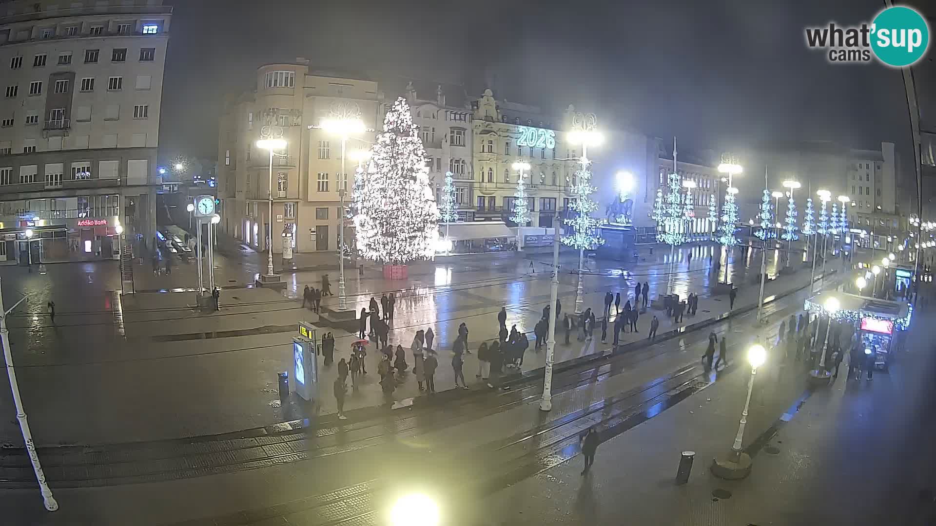 Spletna kamera Zagreb Ban Jelačić