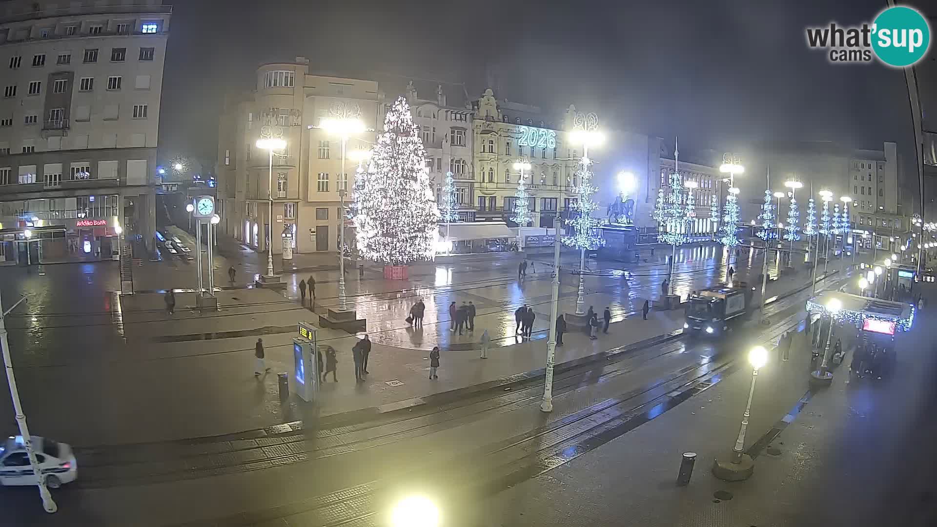 Spletna kamera Zagreb Ban Jelačić