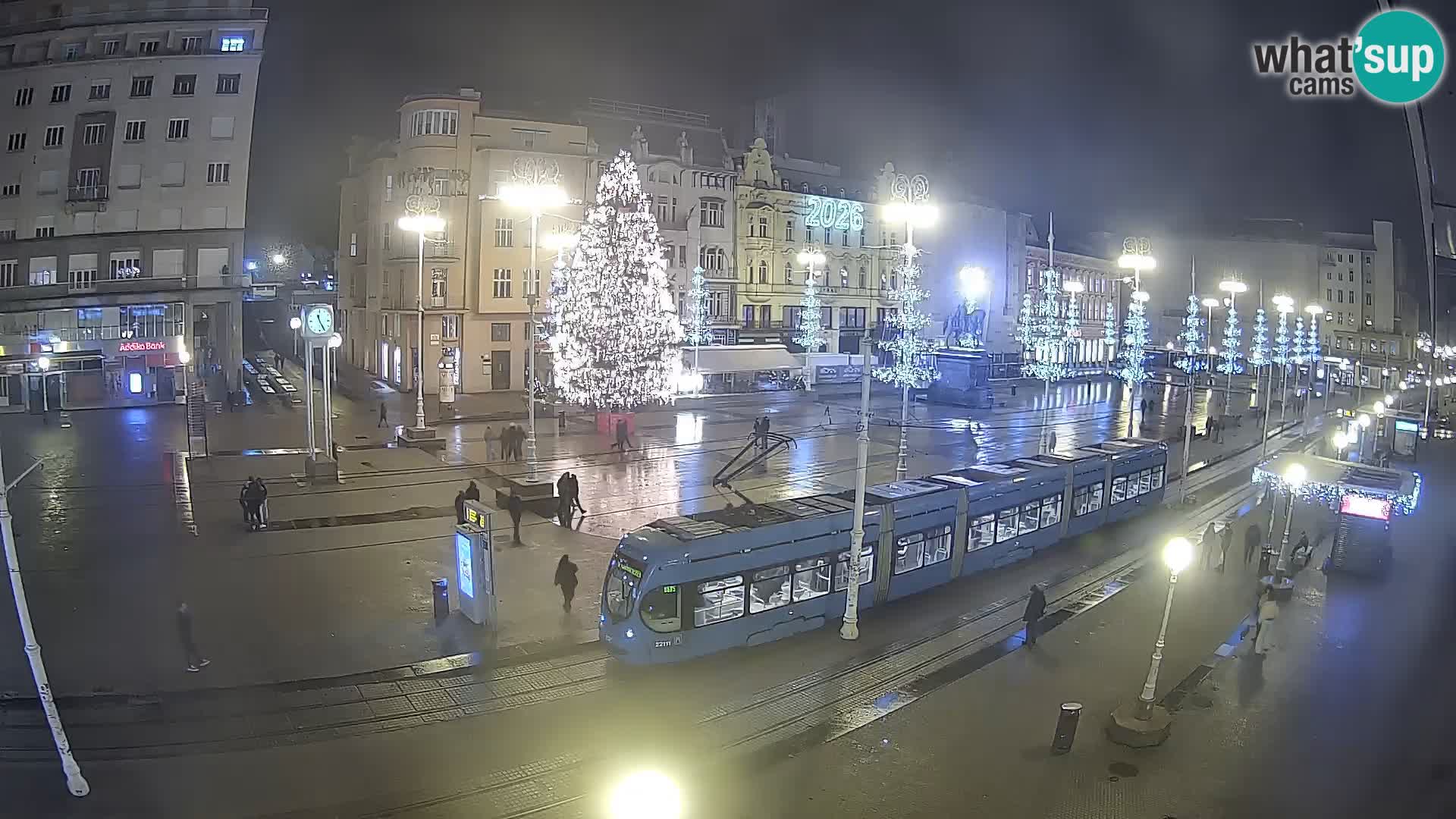 Spletna kamera Zagreb Ban Jelačić