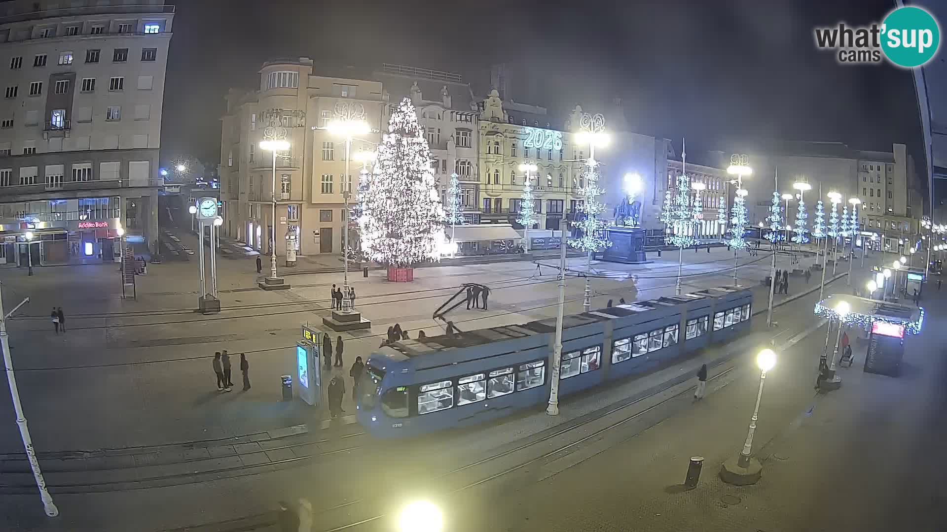 Webcam Zagabria Ban Jelacic piazza | Croazia
