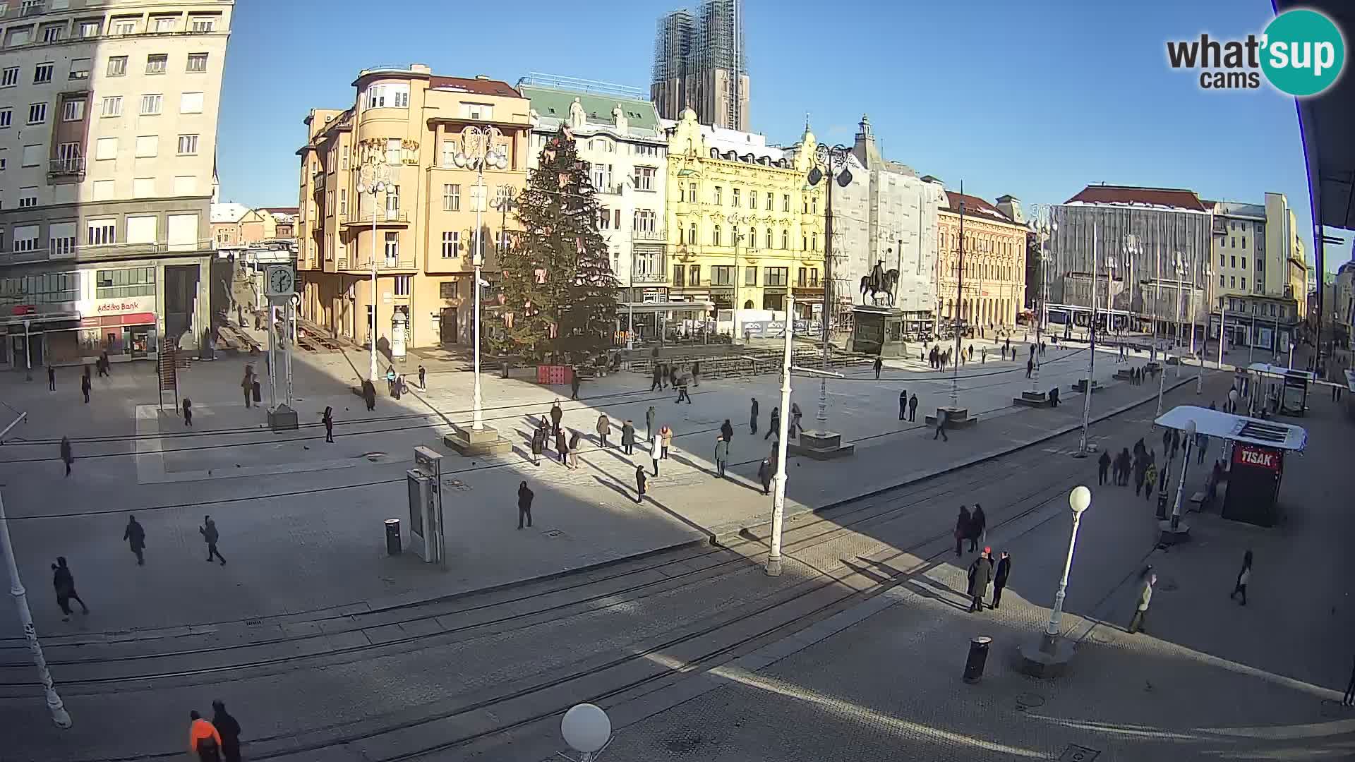 Zagabria – piazza Ban Jelačić