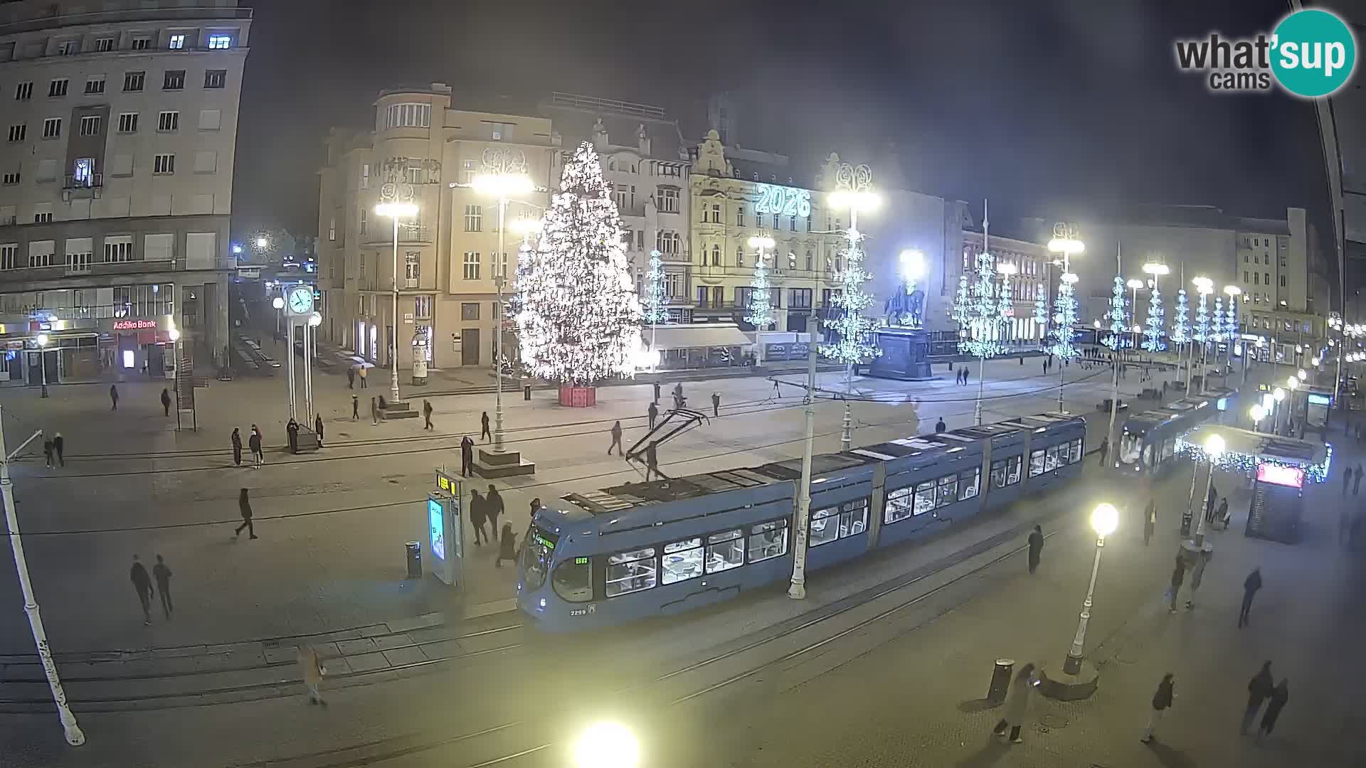 Spletna kamera Zagreb Ban Jelačić