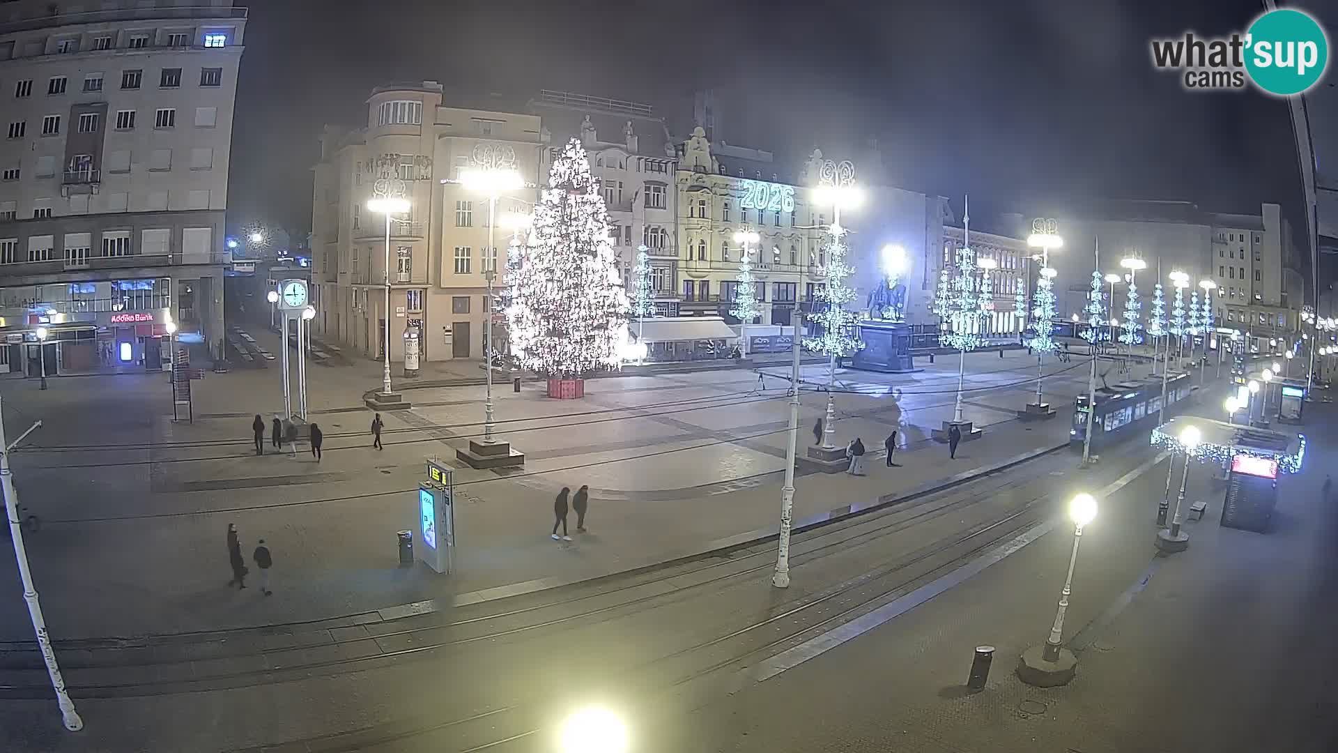 Spletna kamera Zagreb Ban Jelačić