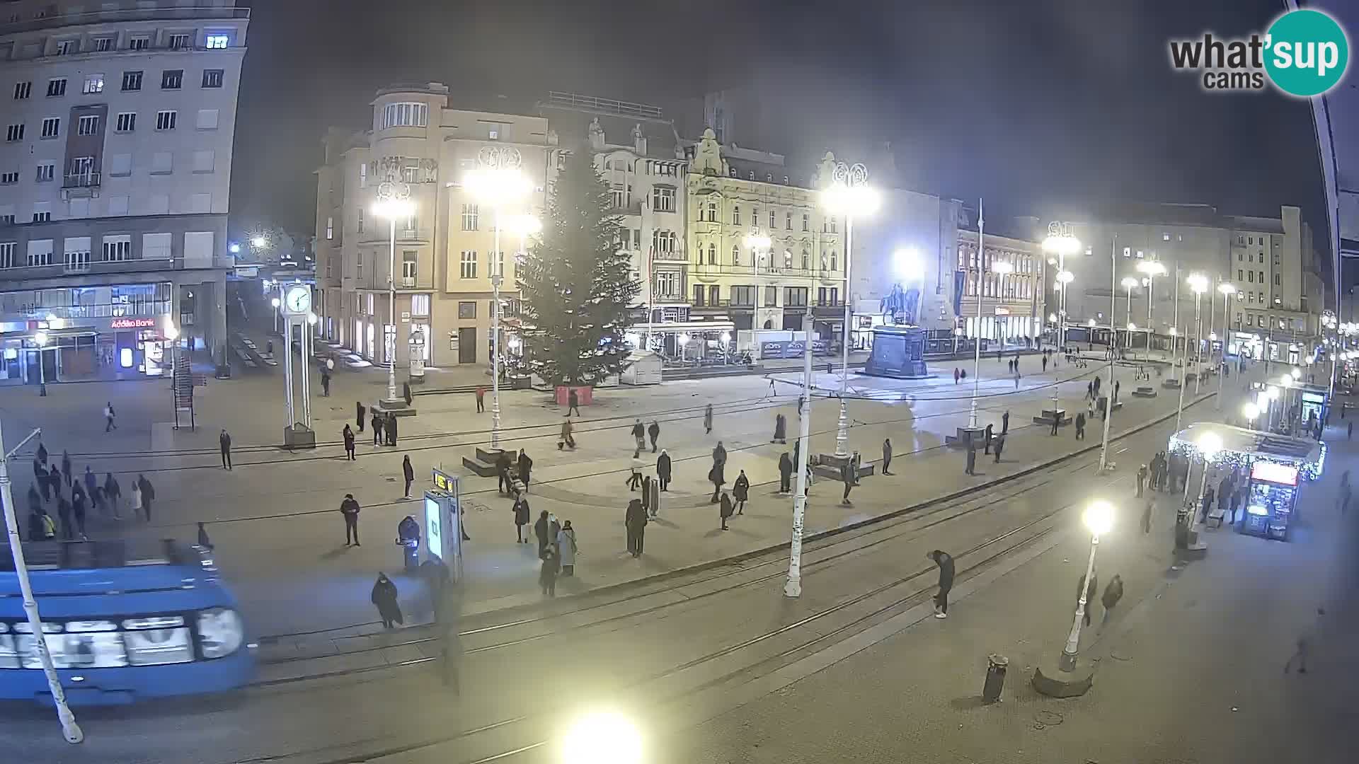 Zagreb live cam Bana Jelačića