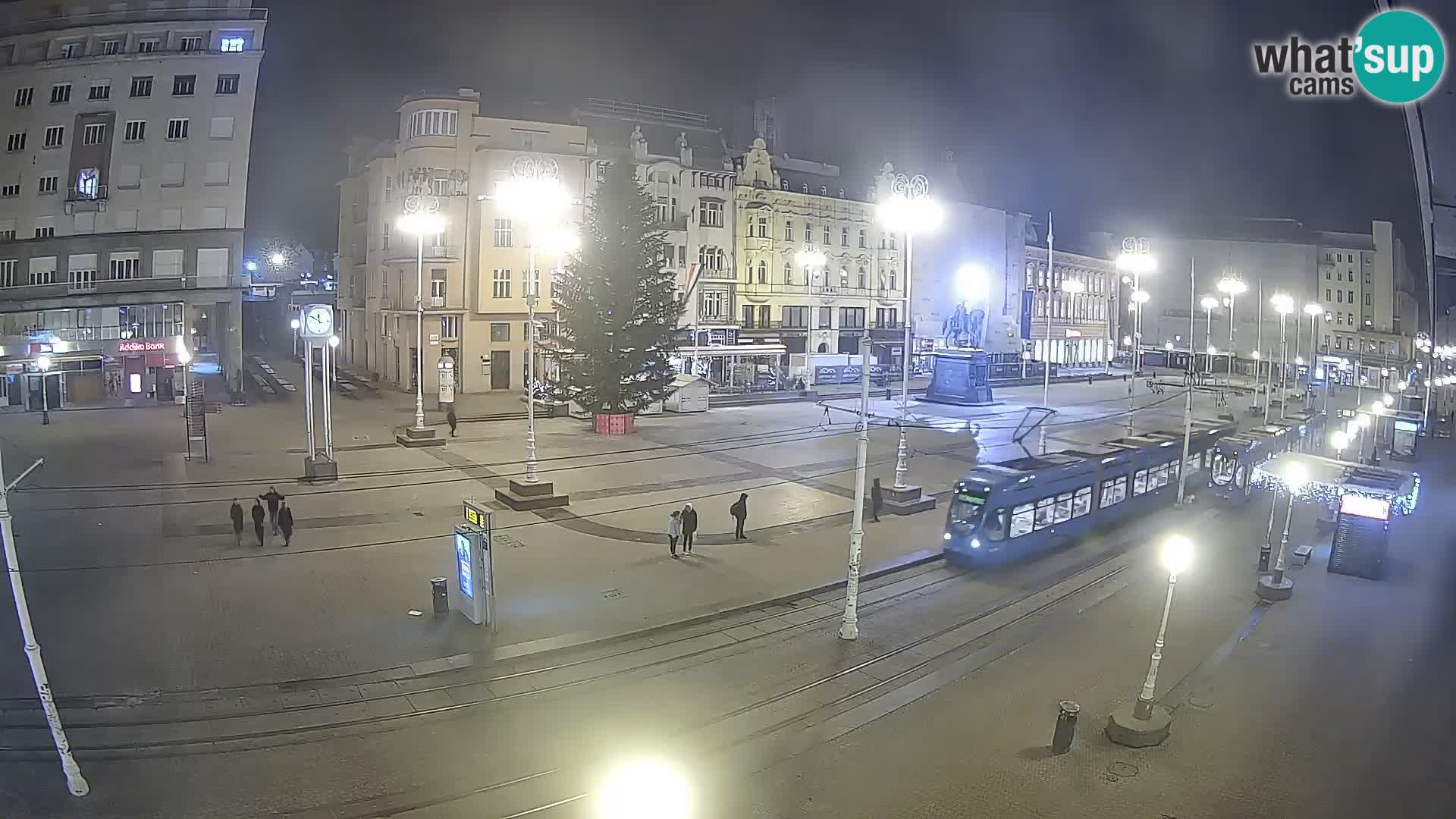 Zagreb live cam Bana Jelačića