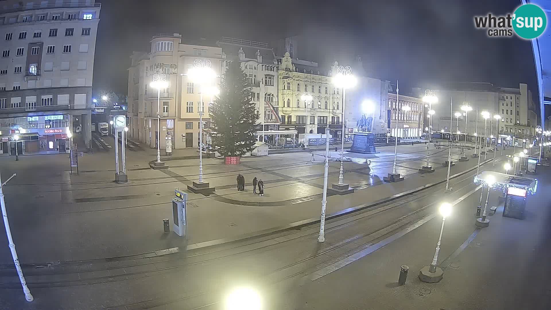 Zagreb live cam Bana Jelačića