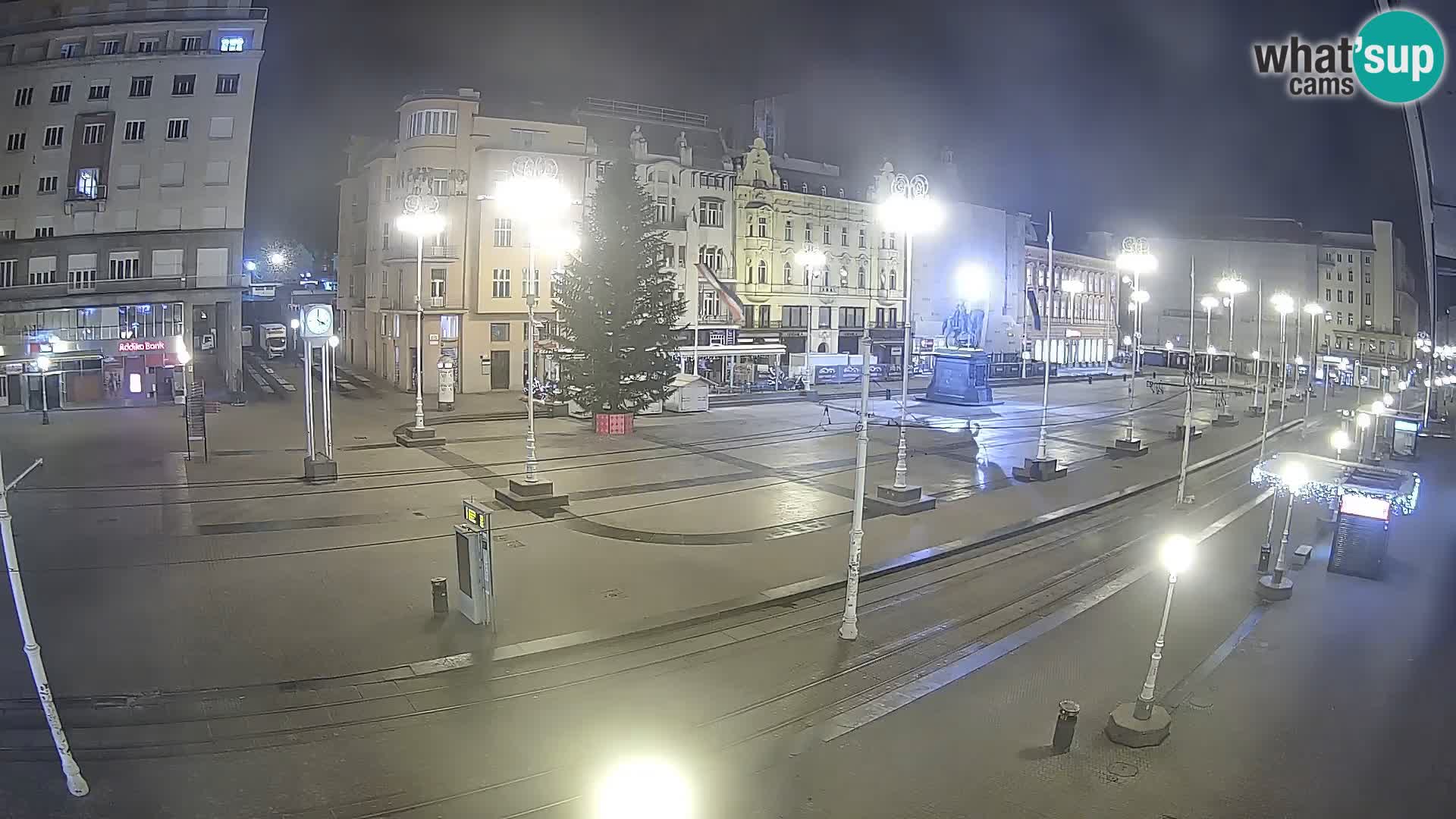 Webcam Zagabria Ban Jelacic piazza | Croazia