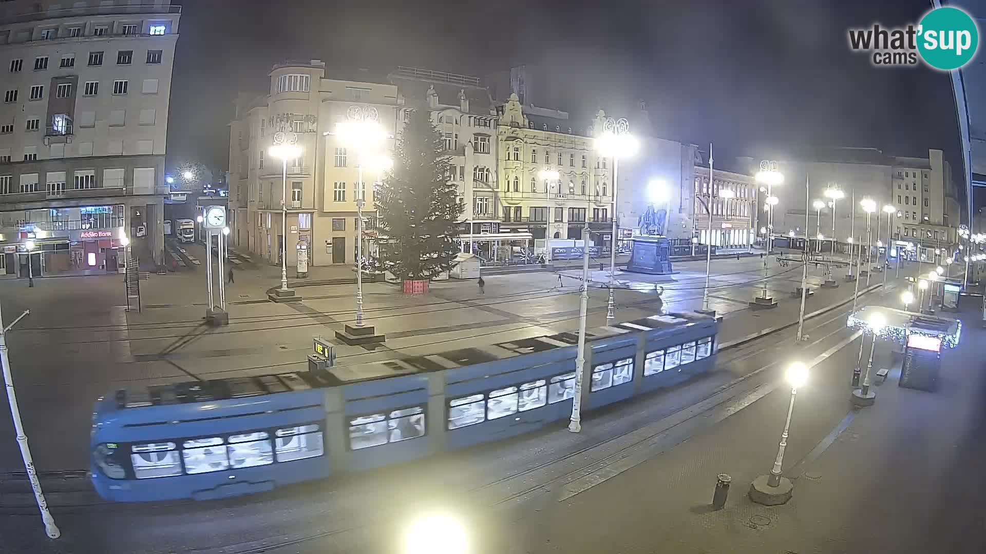 Spletna kamera Zagreb Ban Jelačić