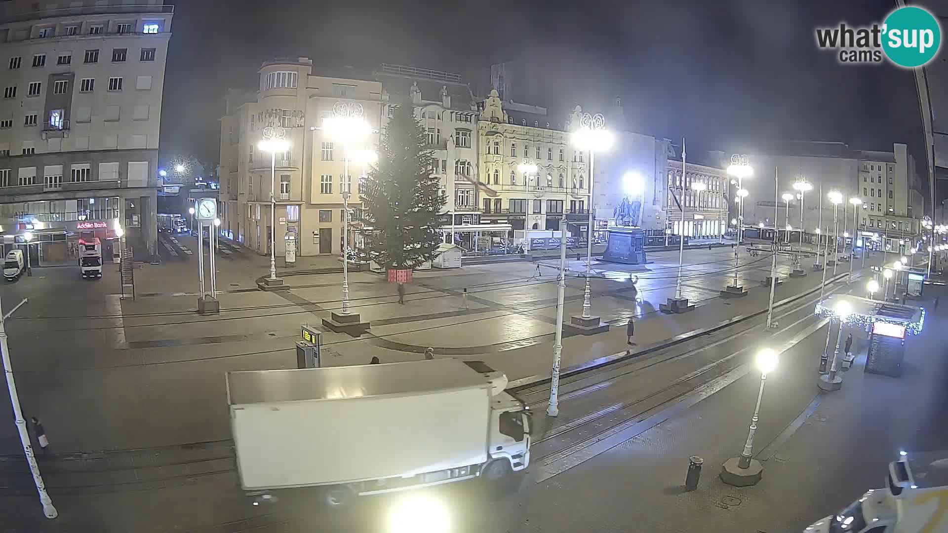 Webcam Zagabria Ban Jelacic piazza | Croazia