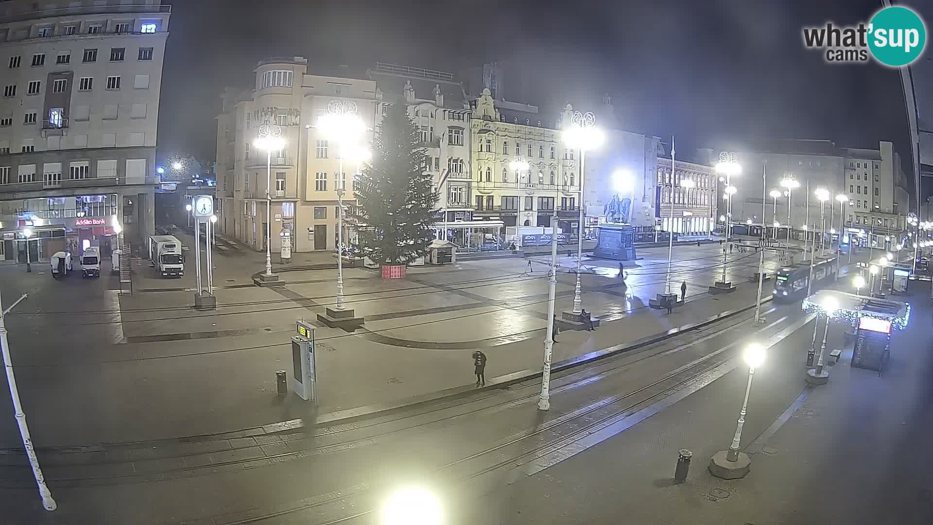 Zagreb live cam Bana Jelačića
