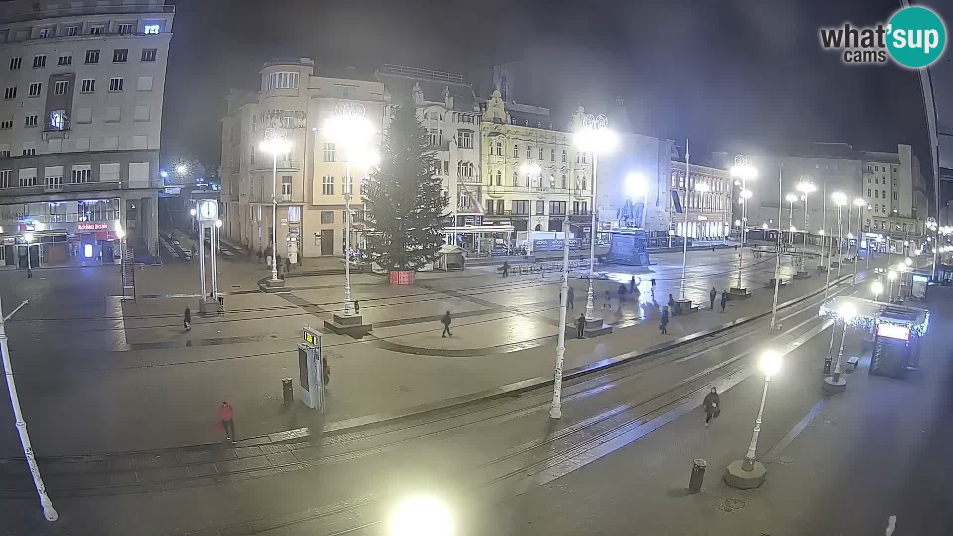 Zagreb live cam Bana Jelačića