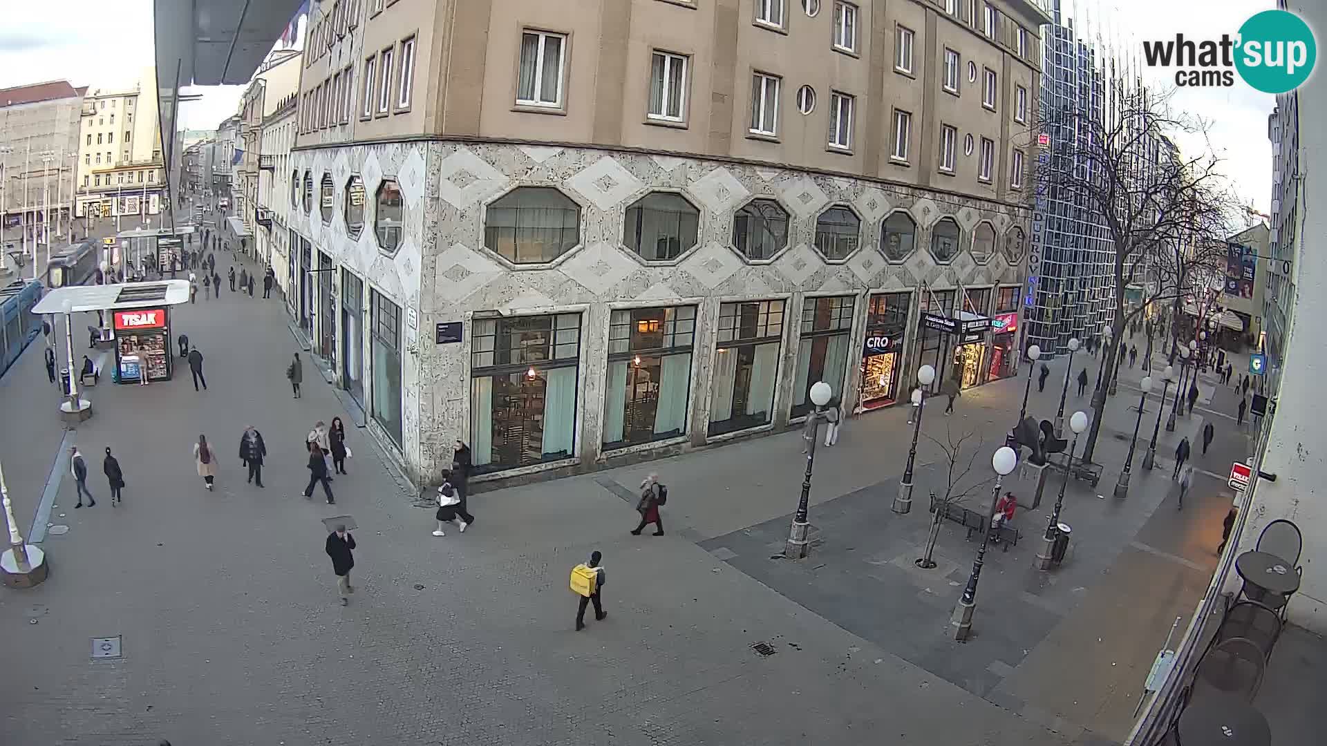 Live Cam Zagreb Ban Jelačić place | Croatie