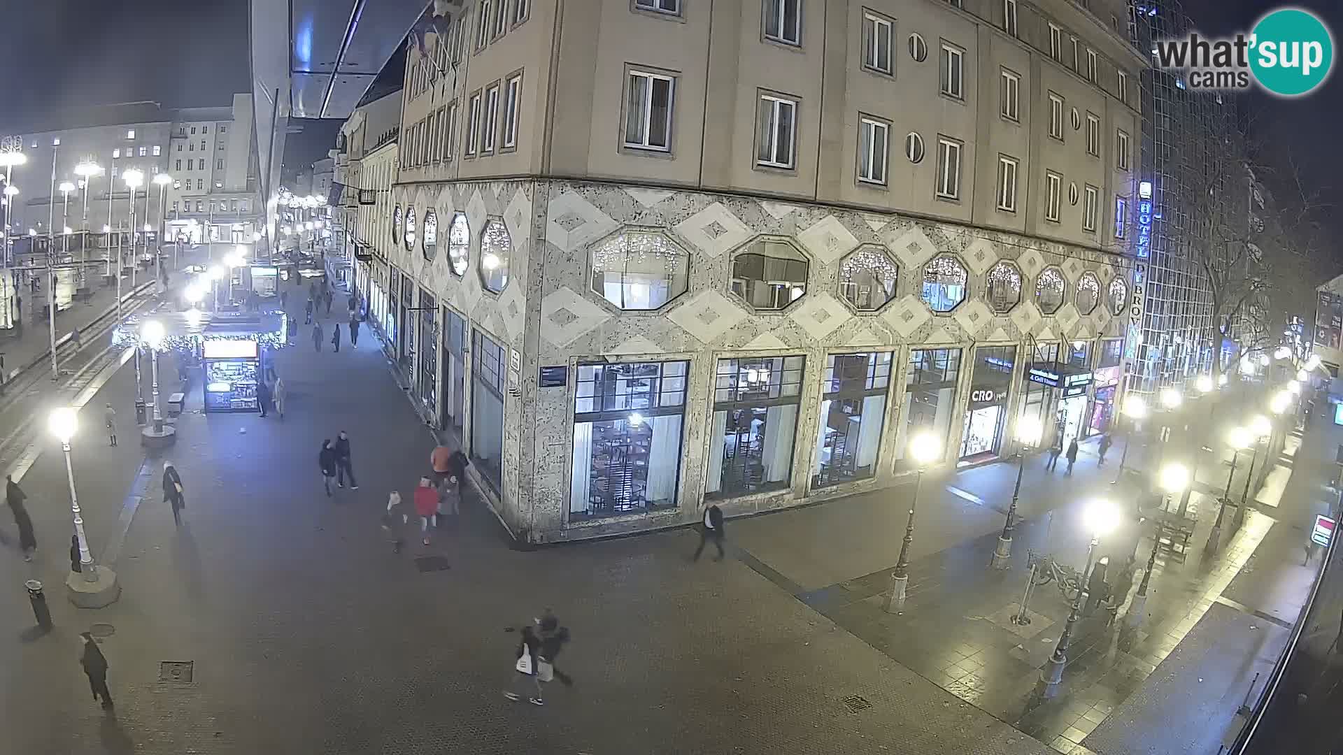 Zagreb live cam Bana Jelačića