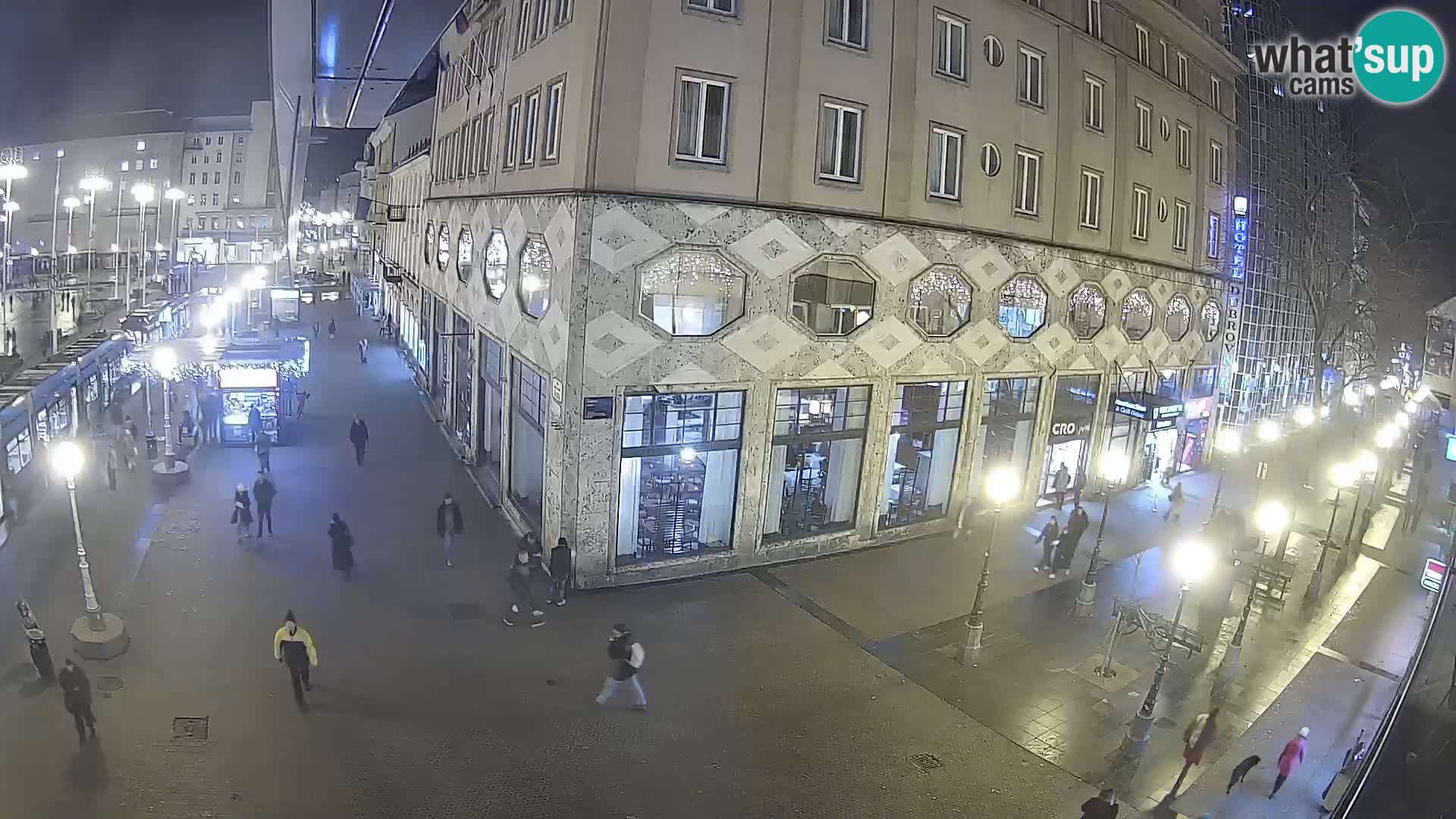 Live Cam Zagreb Ban Jelačić place | Croatie