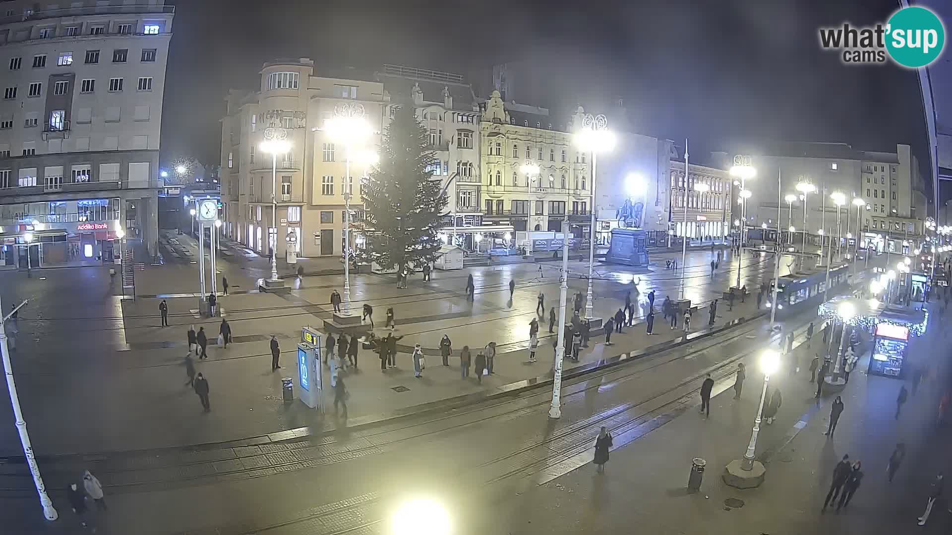 Zagreb live cam Bana Jelačića