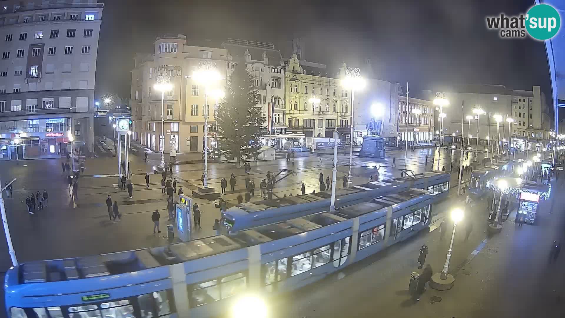 Spletna kamera Zagreb Ban Jelačić