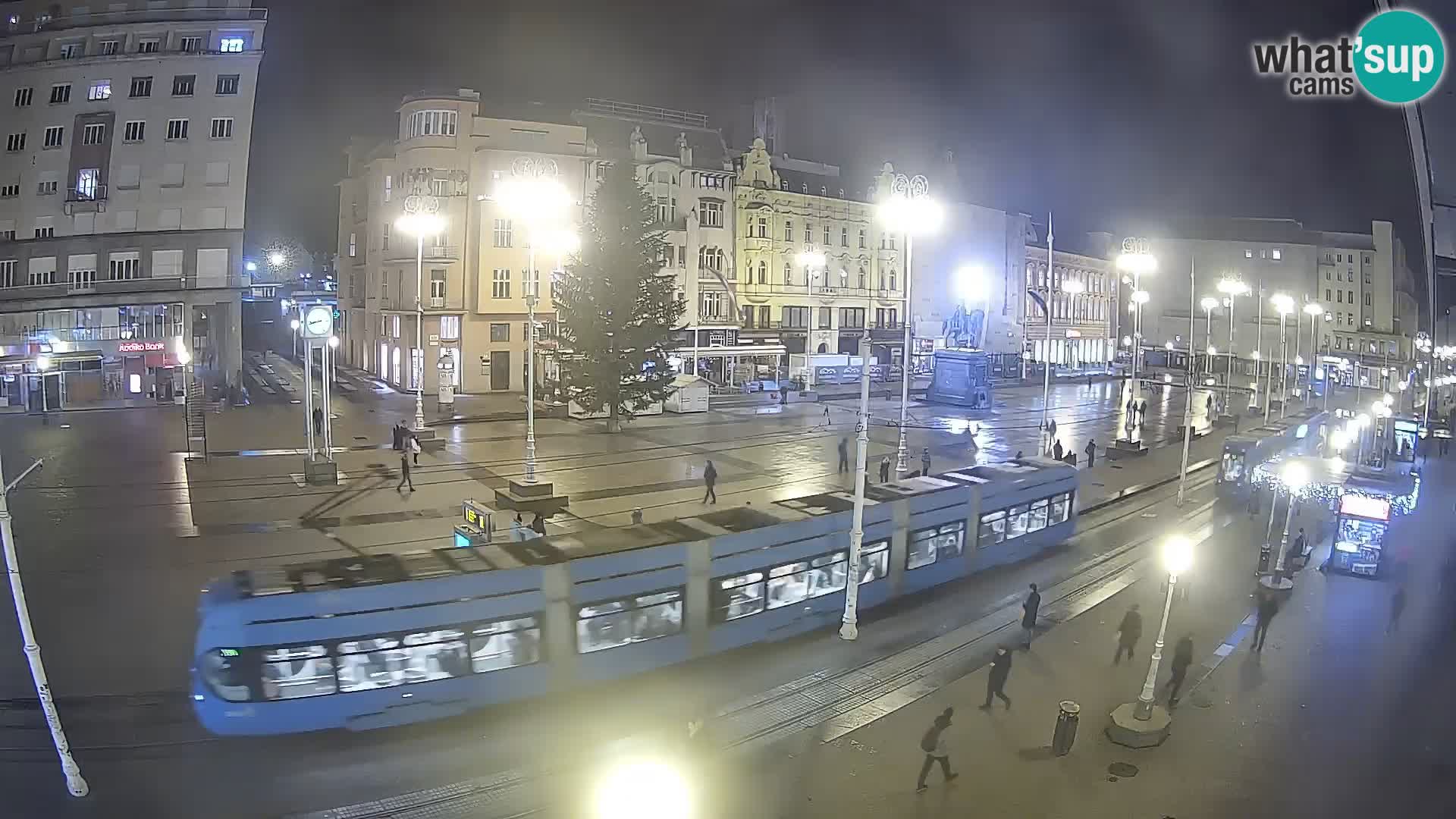 Webcam Zagabria Ban Jelacic piazza | Croazia