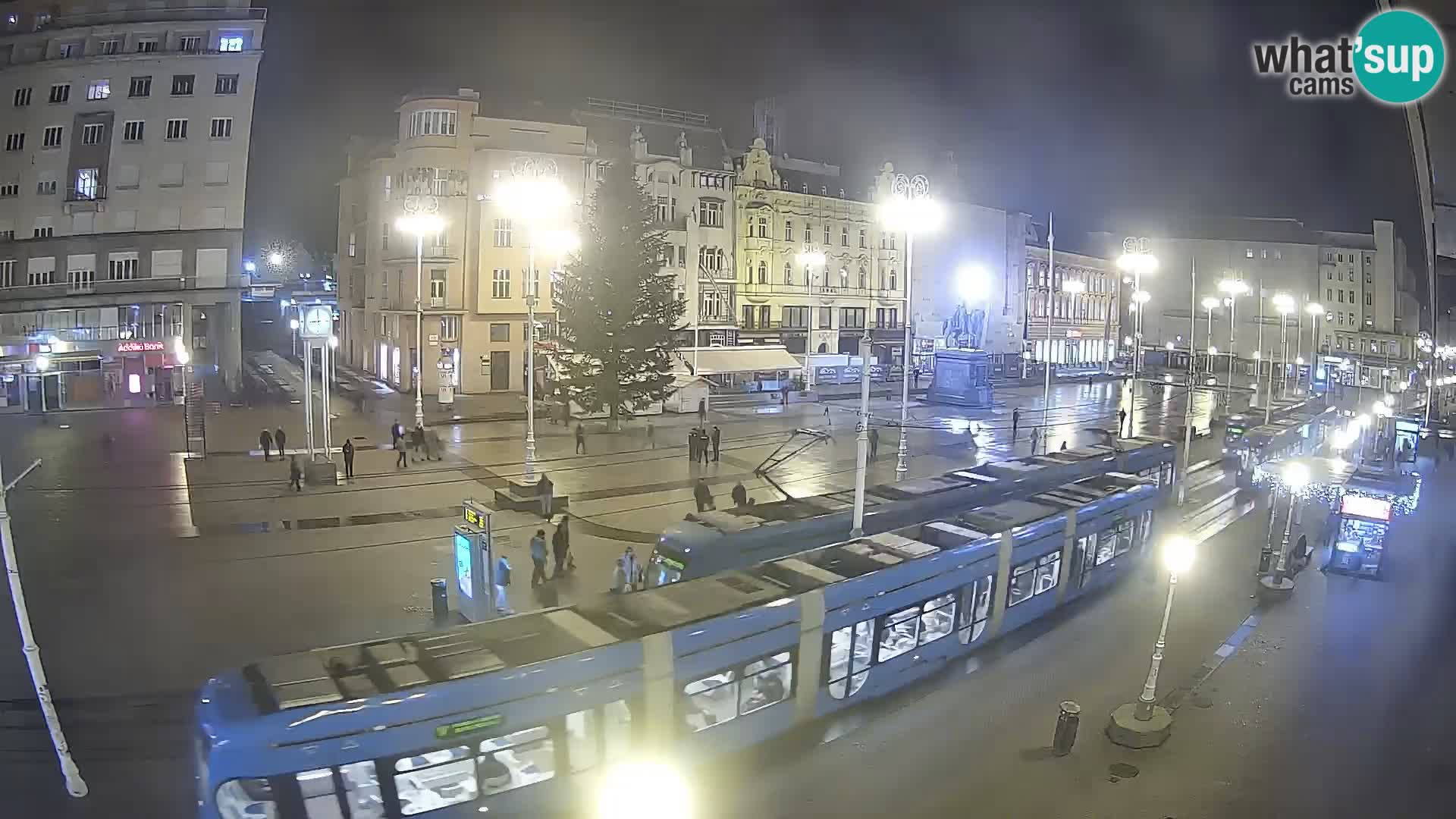 Spletna kamera Zagreb Ban Jelačić