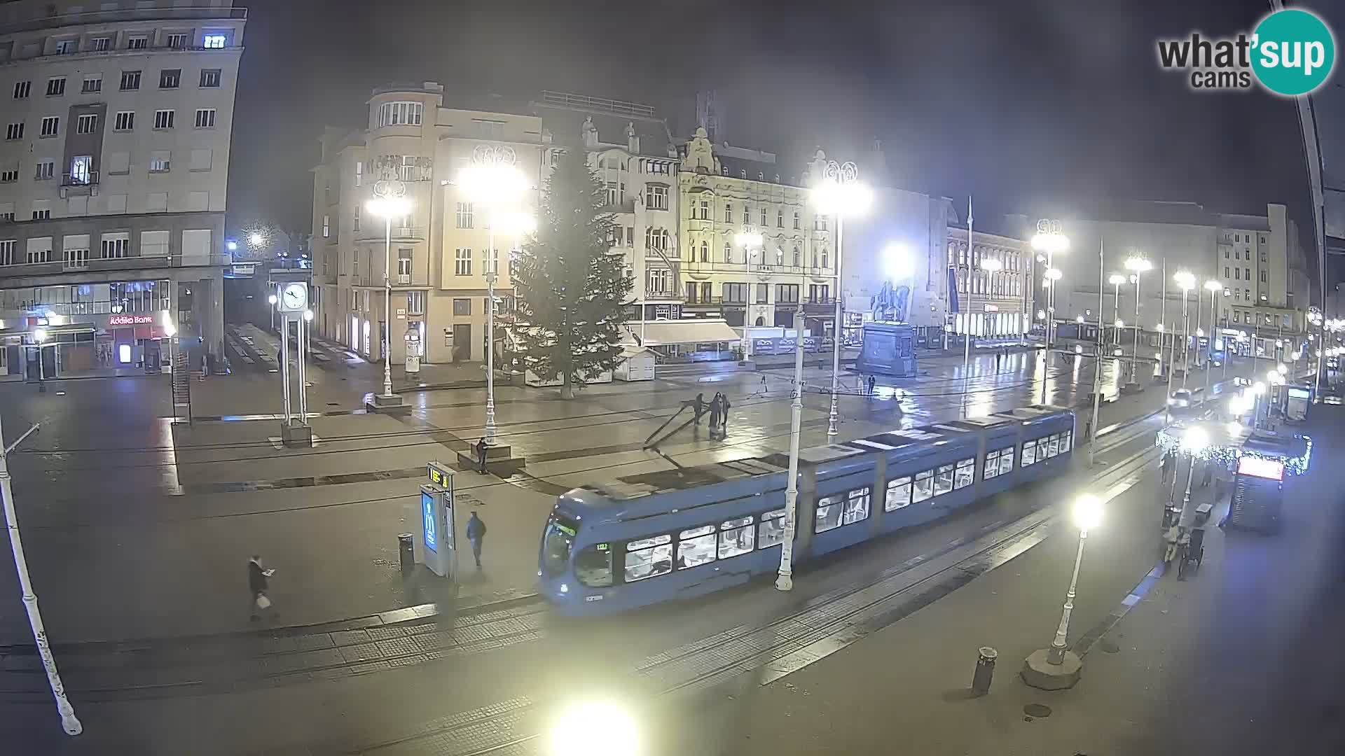 Zagreb webcam Ban Jelacica Platz | Kroatien